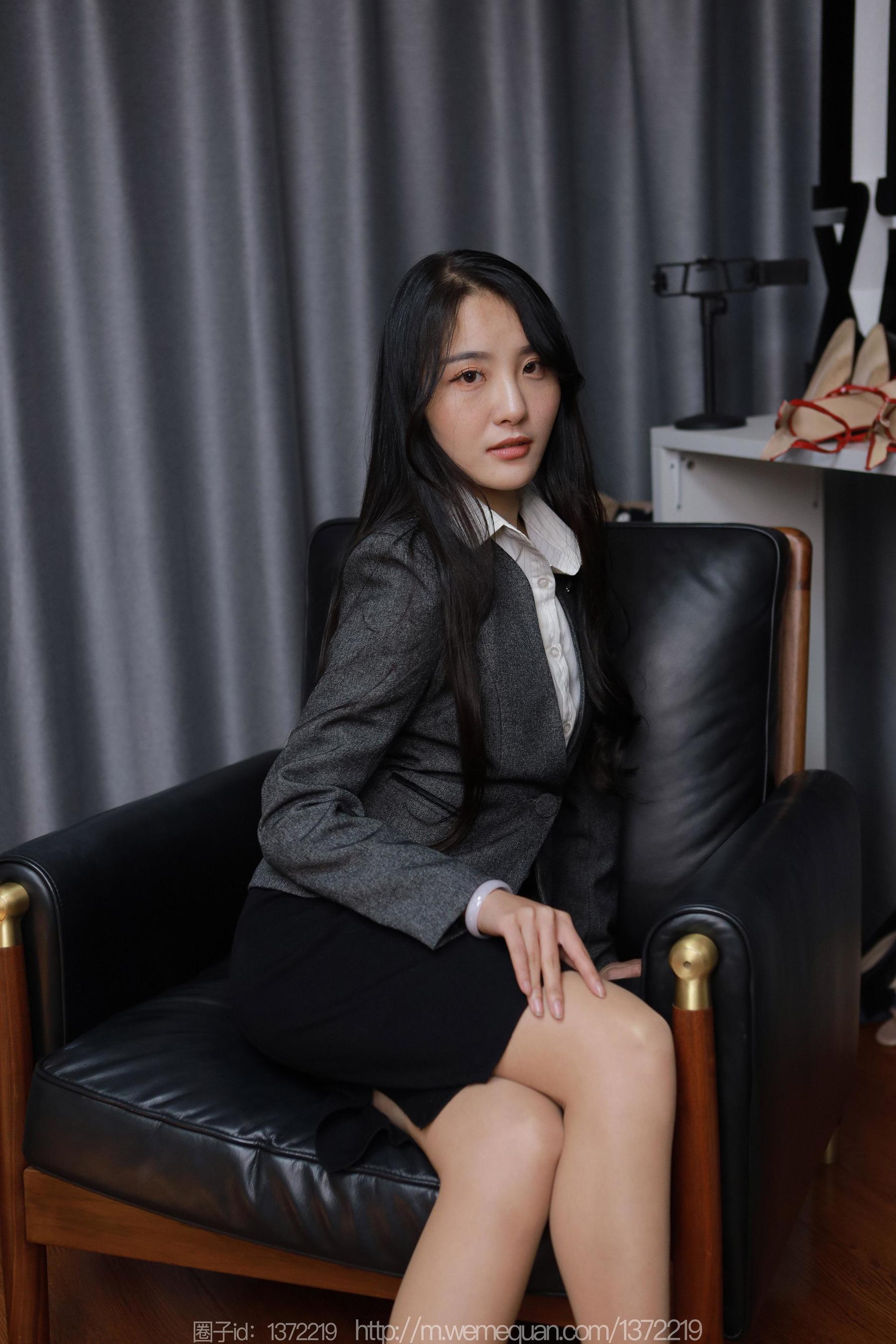 IESS异思趣向 - 模特：婉萍 《白色高跟鞋》