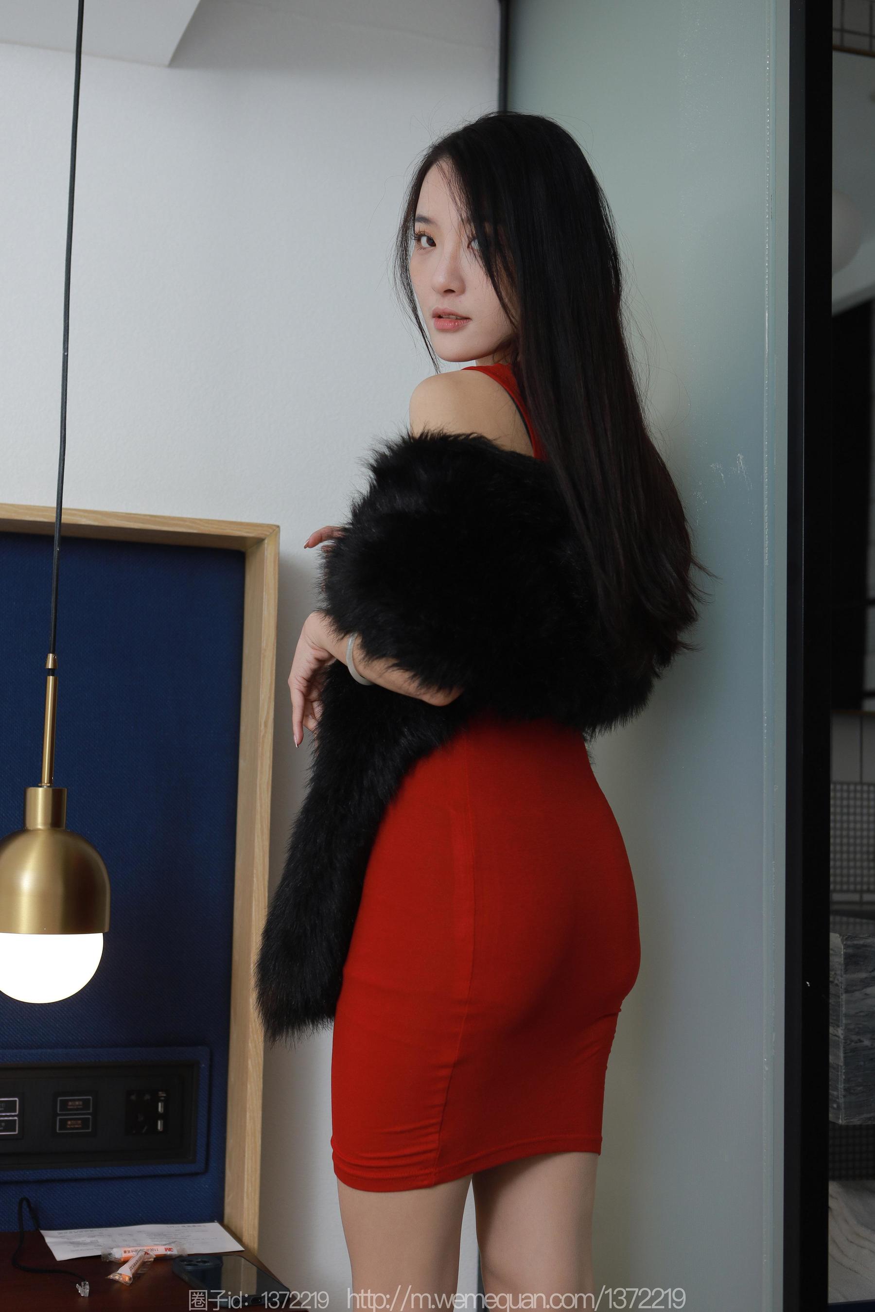 IESS异思趣向 - 模特：婉萍 《红裙情人》