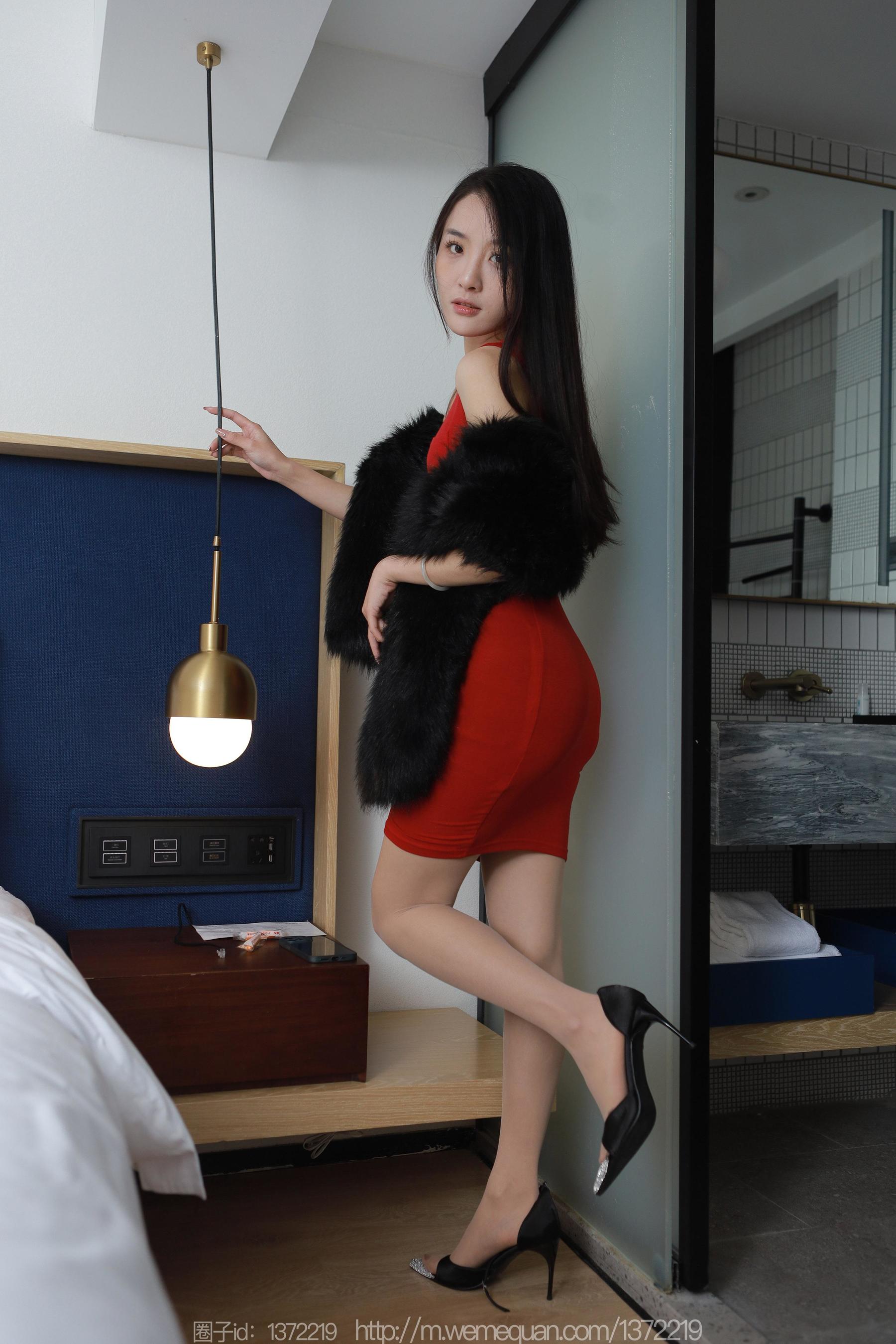 IESS异思趣向 - 模特：婉萍 《红裙情人》