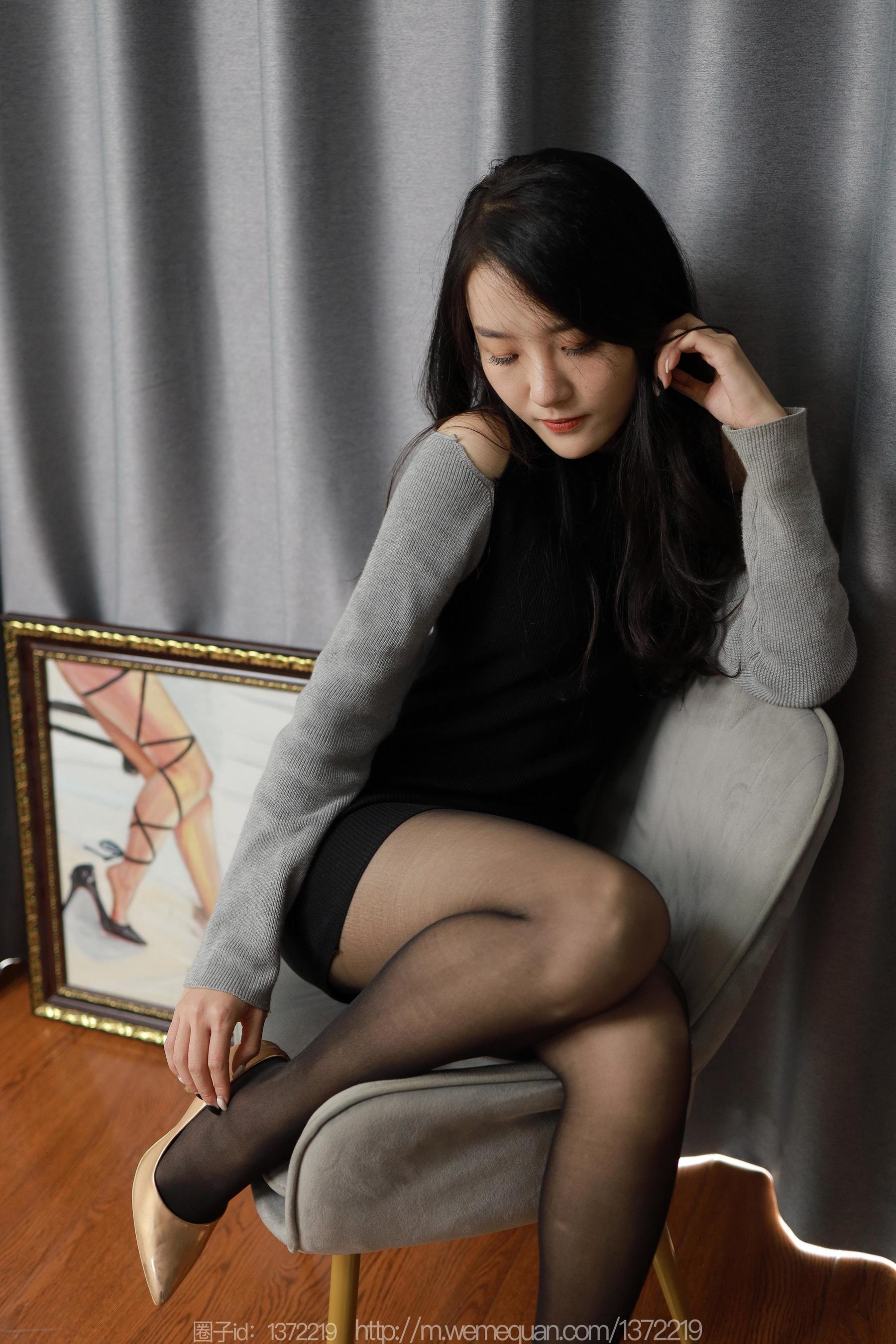 IESS异思趣向 - 模特：婉萍 《长腿画中人》