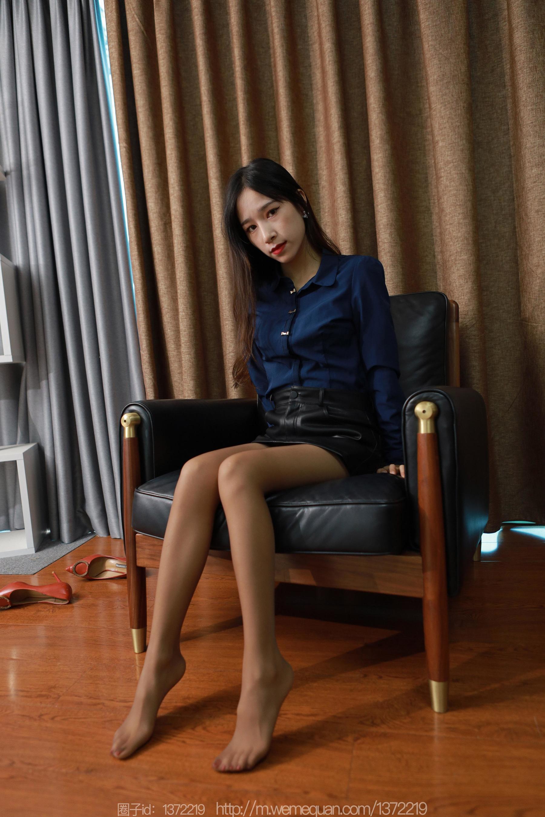 IESS异思趣向 - 模特：美子 《棕色配橘红》