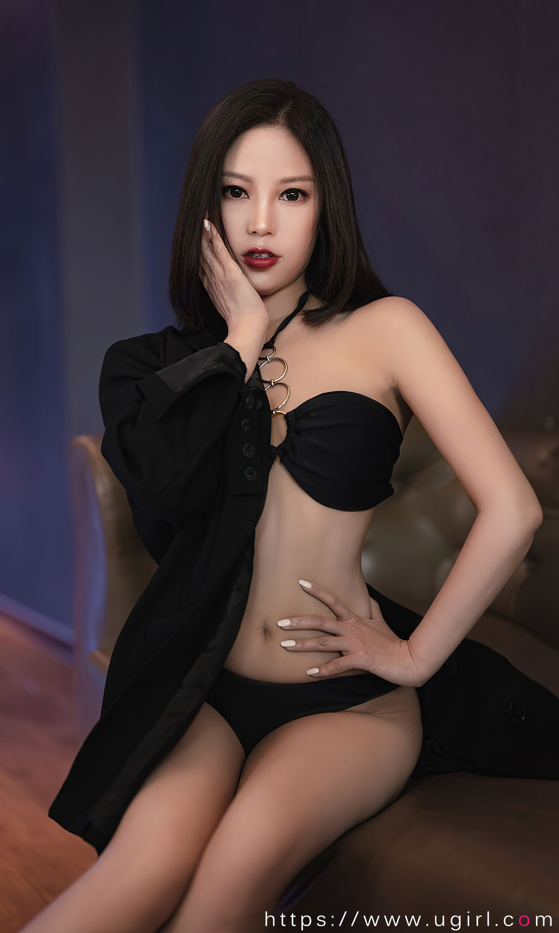 [Ugirls]爱尤物 No.2566 酷飒磁场 苏沫