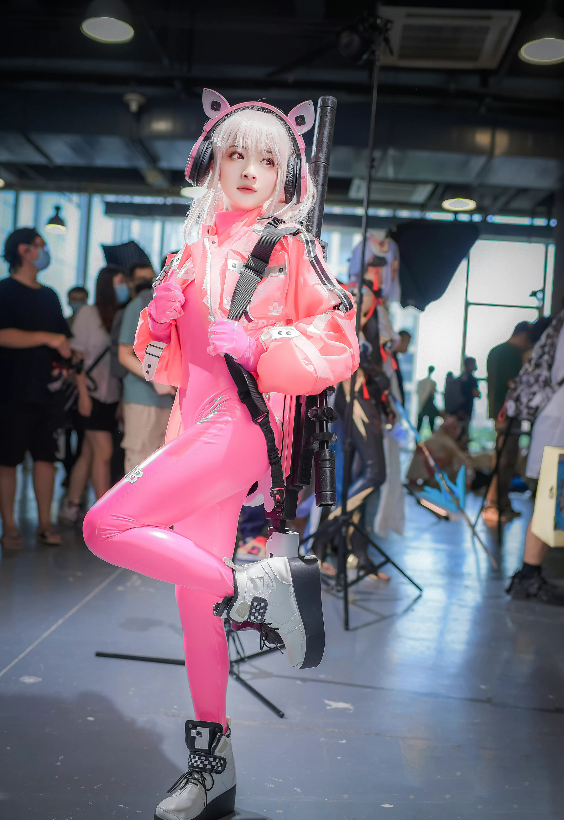 动漫博主九九八XY - 萤火虫漫展 NIKKE 胜利女神 爱丽丝