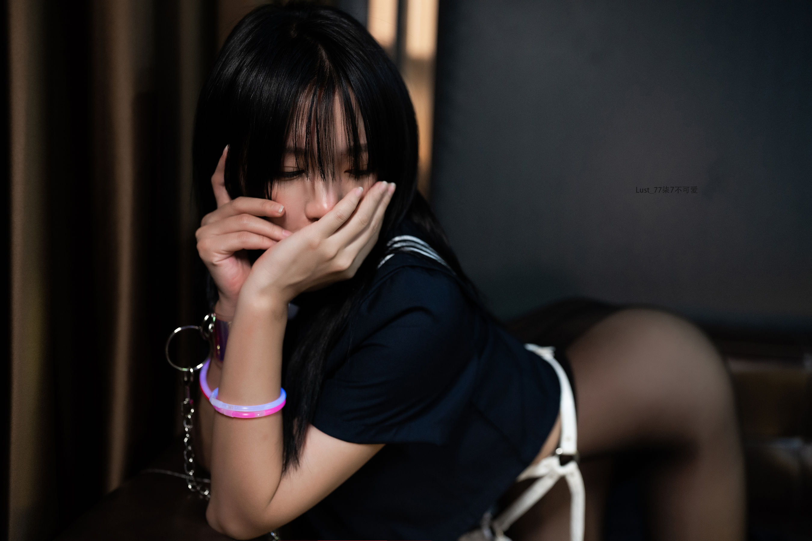 动漫博主柒柒要乖哦 - 反差JK少女
