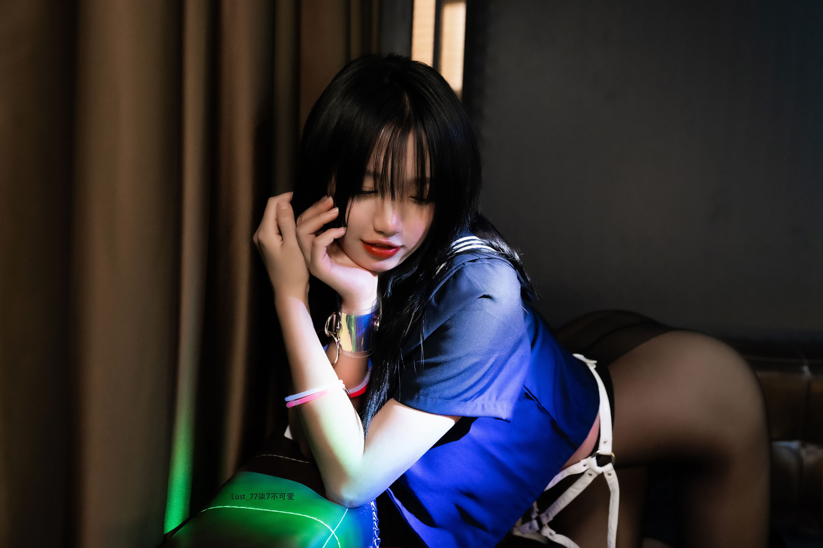 动漫博主柒柒要乖哦 - 反差JK少女