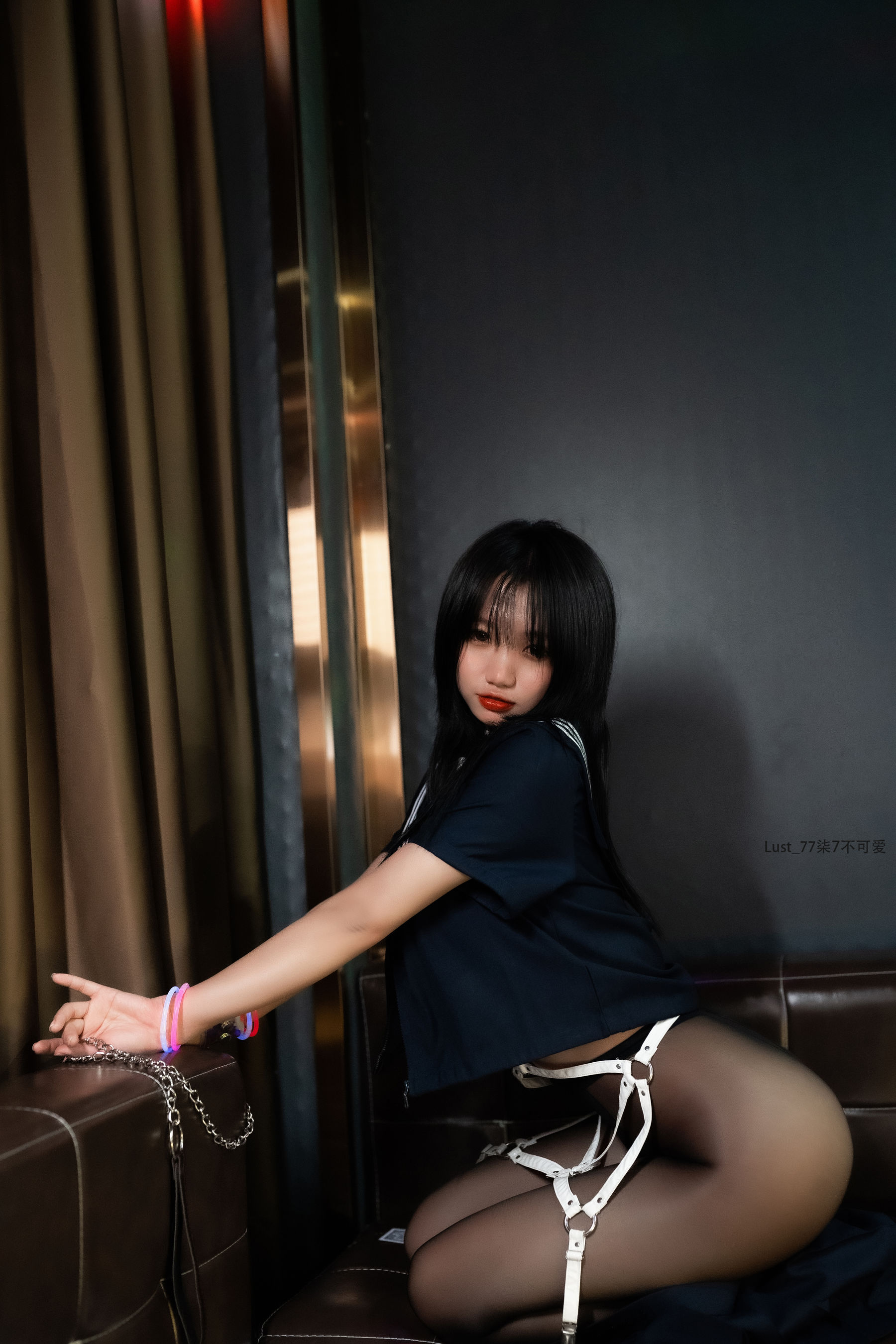 动漫博主柒柒要乖哦 - 反差JK少女