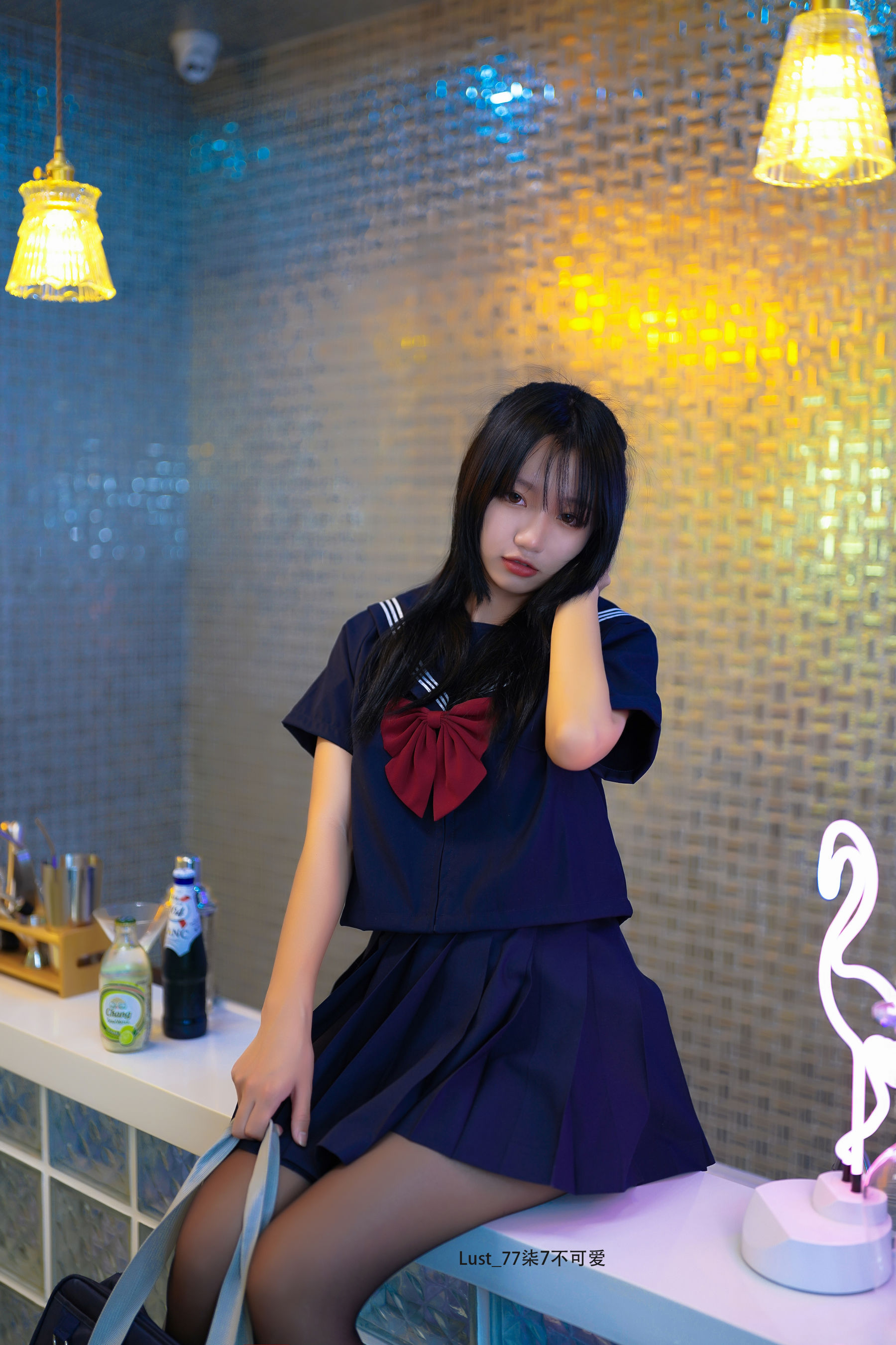 动漫博主柒柒要乖哦 - 反差JK少女