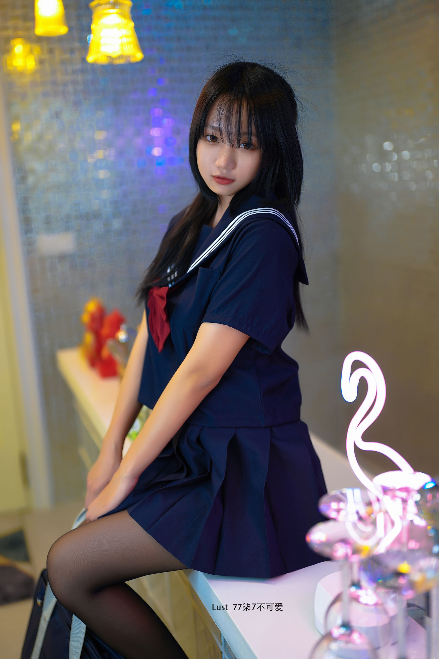 动漫博主柒柒要乖哦 - 反差JK少女