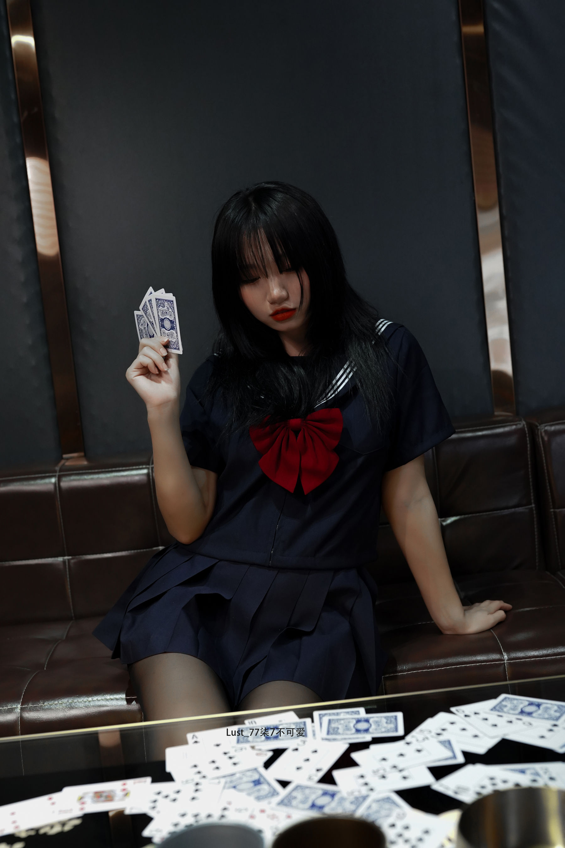 动漫博主柒柒要乖哦 - 反差JK少女