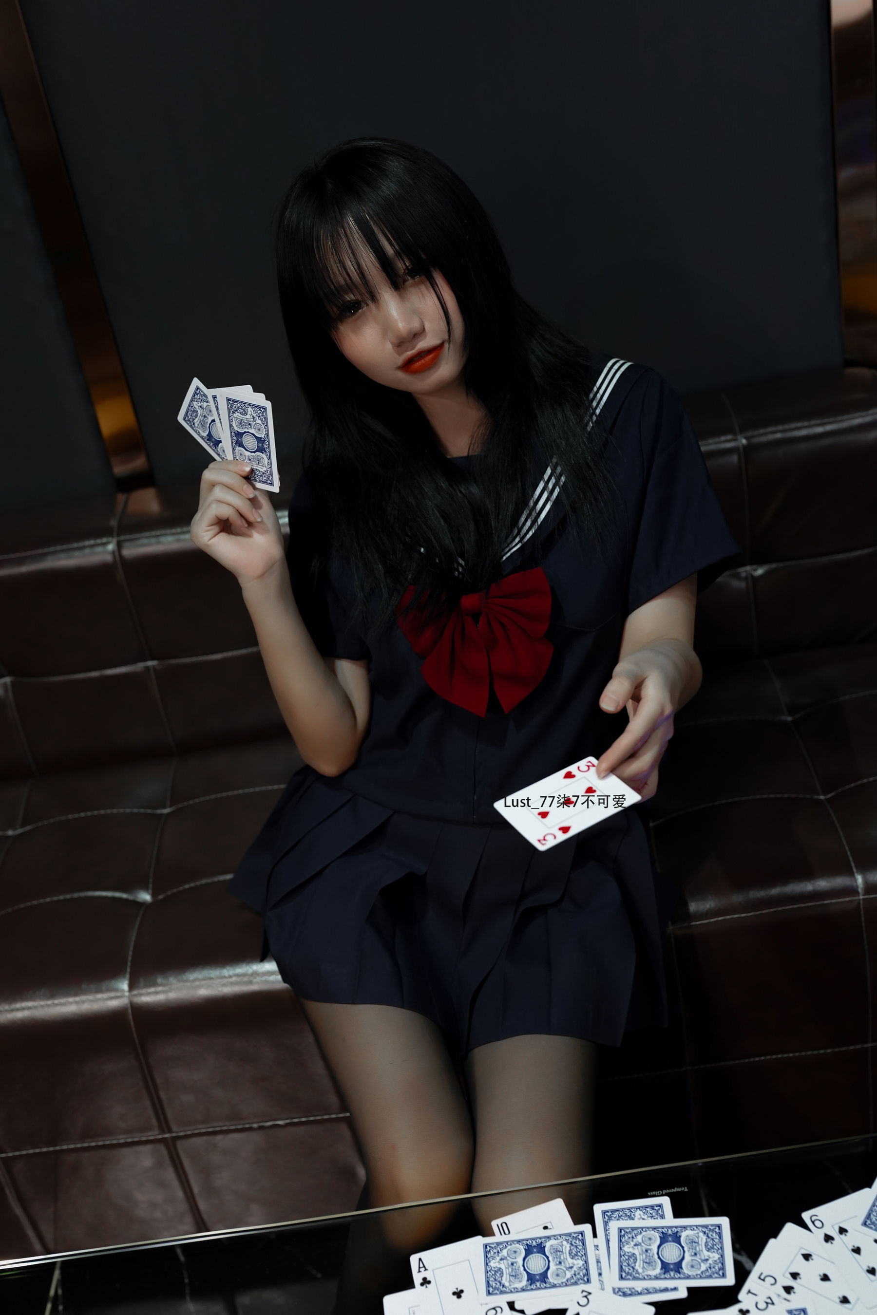 动漫博主柒柒要乖哦 - 反差JK少女
