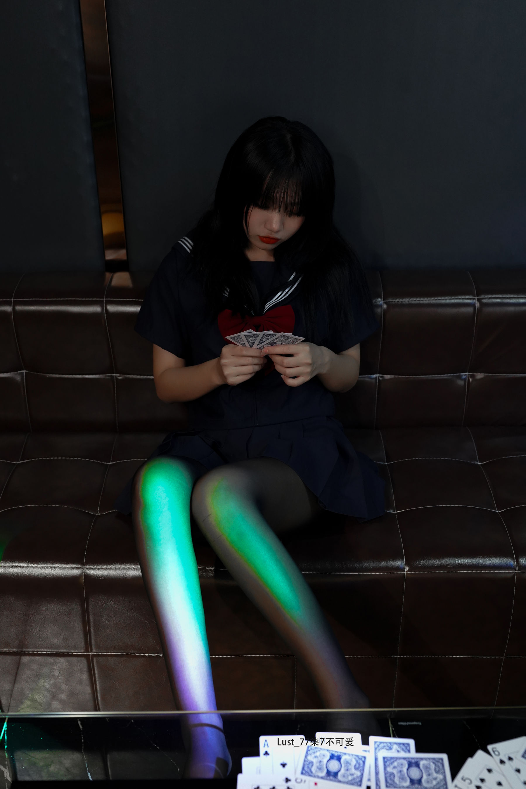 动漫博主柒柒要乖哦 - 反差JK少女