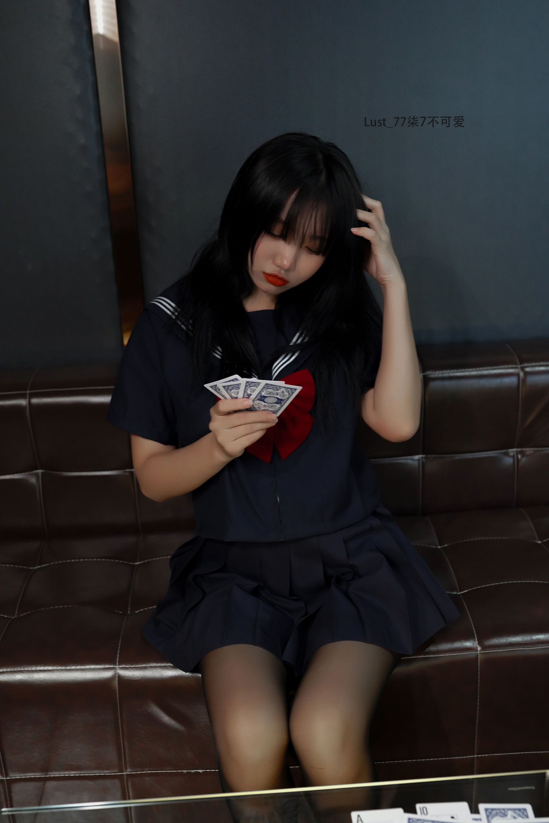 动漫博主柒柒要乖哦 - 反差JK少女