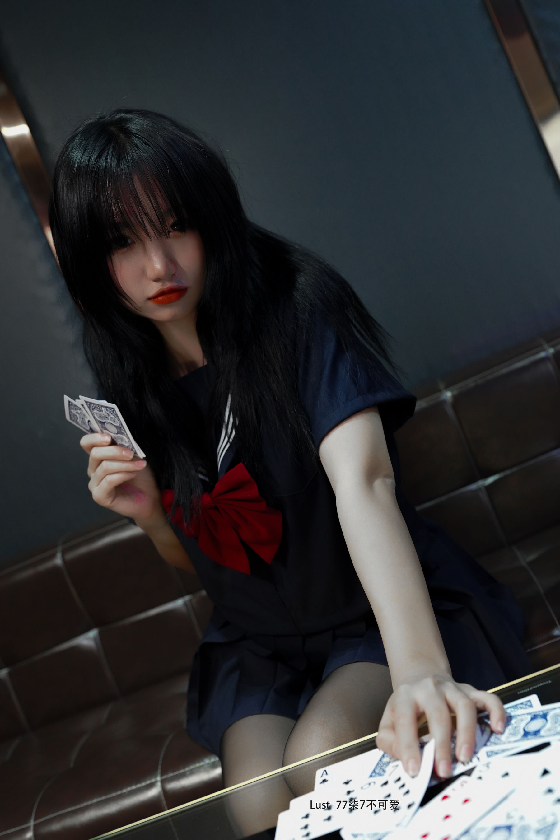 动漫博主柒柒要乖哦 - 反差JK少女