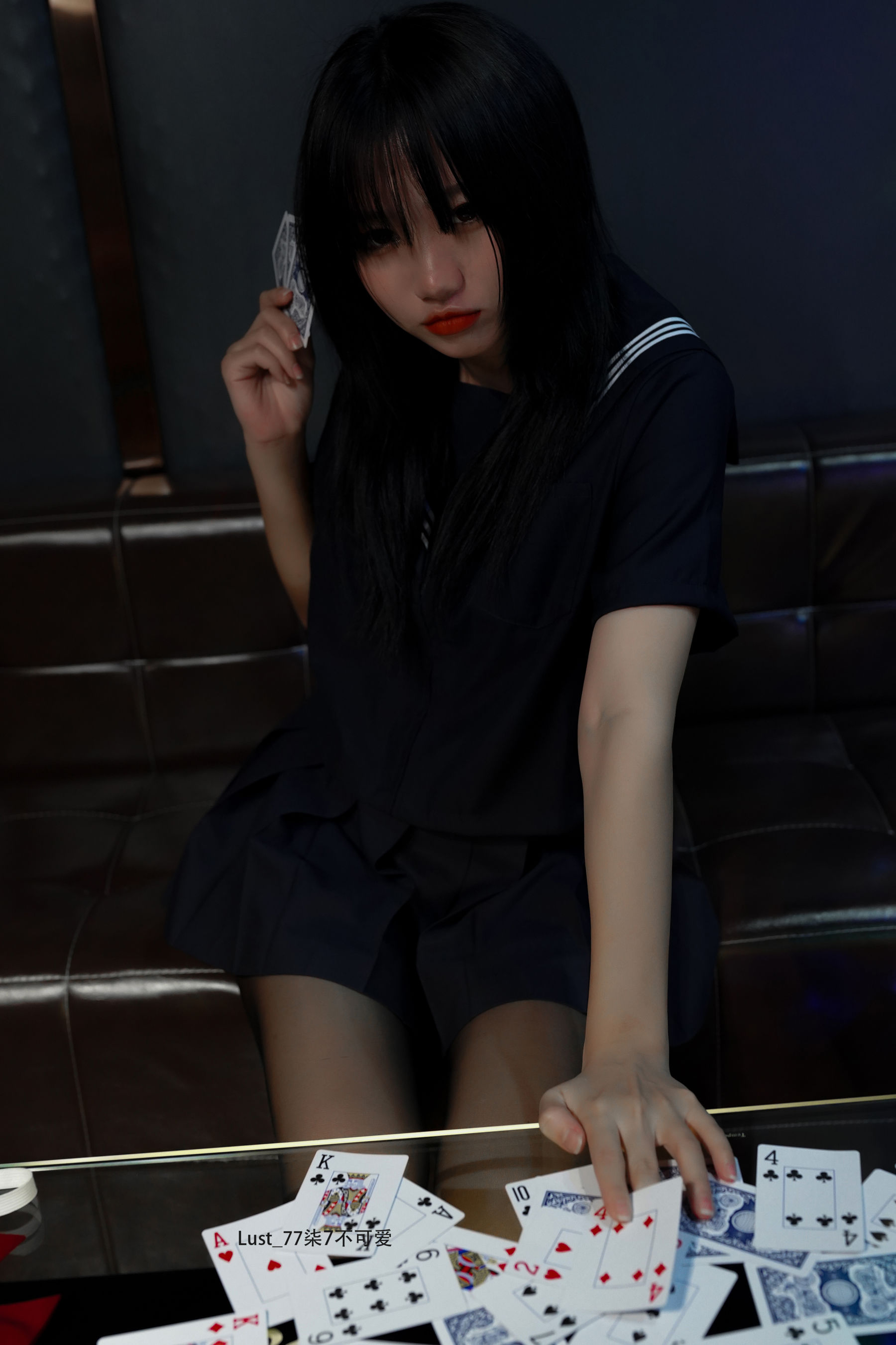 动漫博主柒柒要乖哦 - 反差JK少女