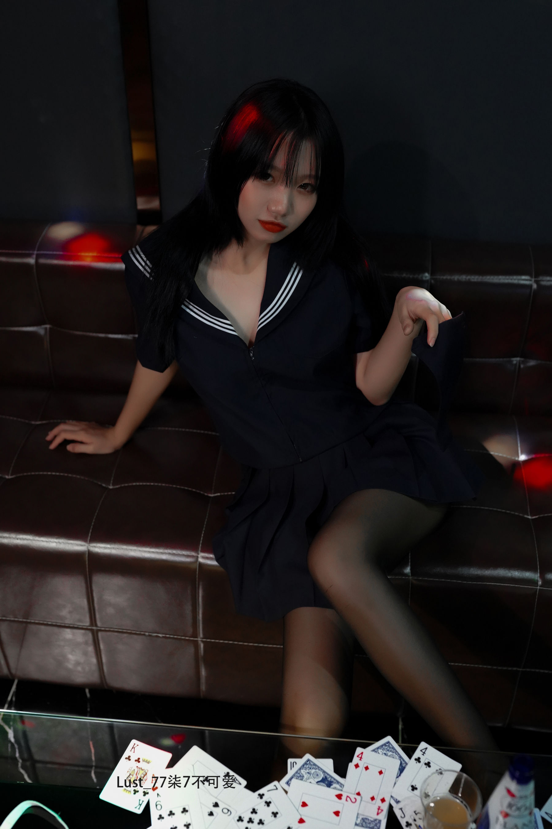 动漫博主柒柒要乖哦 - 反差JK少女
