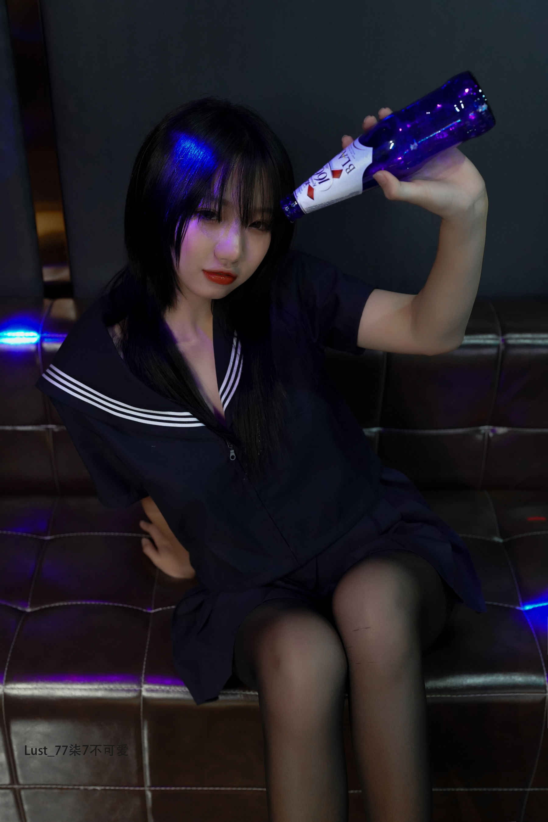 动漫博主柒柒要乖哦 - 反差JK少女