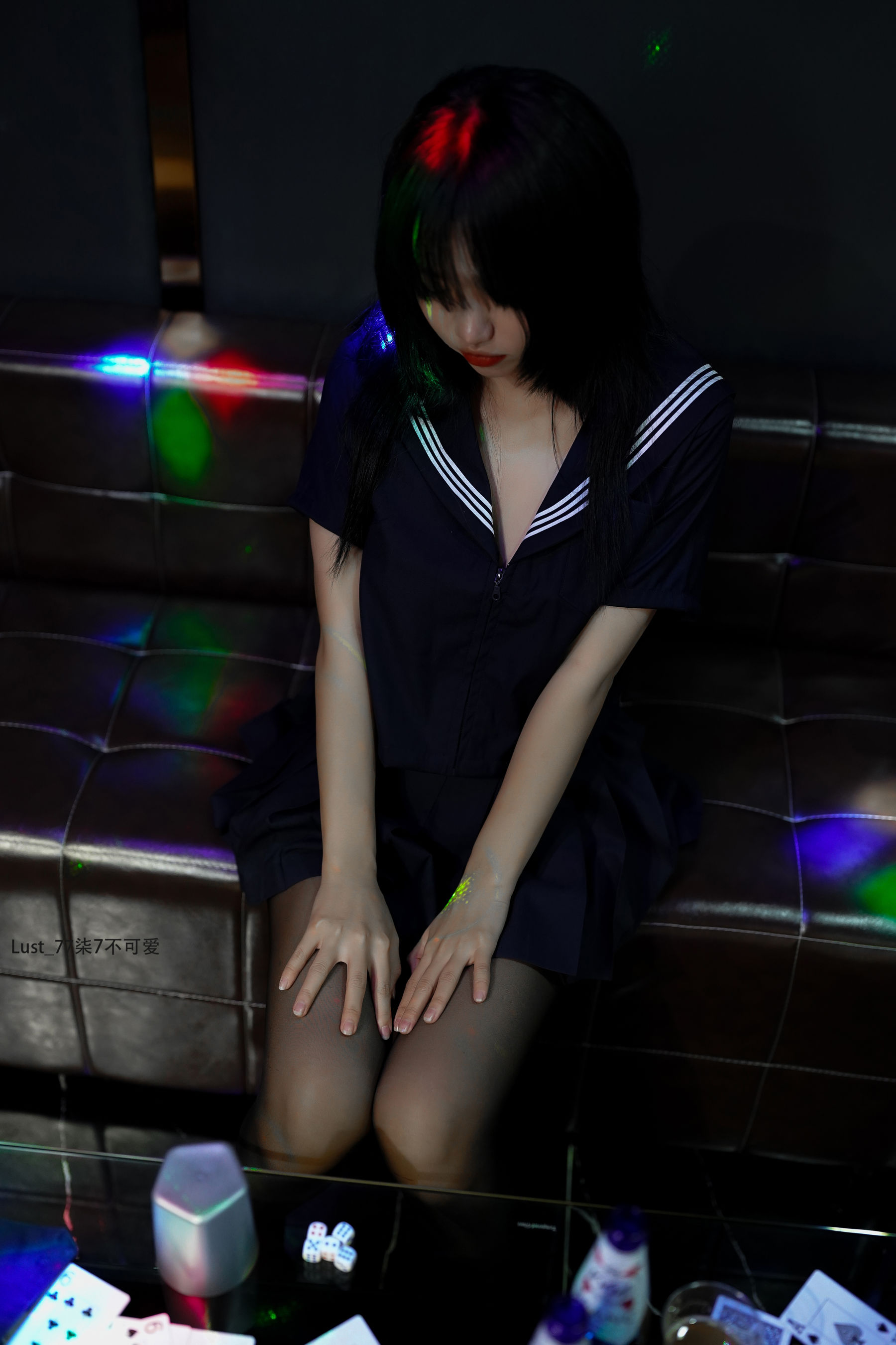 动漫博主柒柒要乖哦 - 反差JK少女