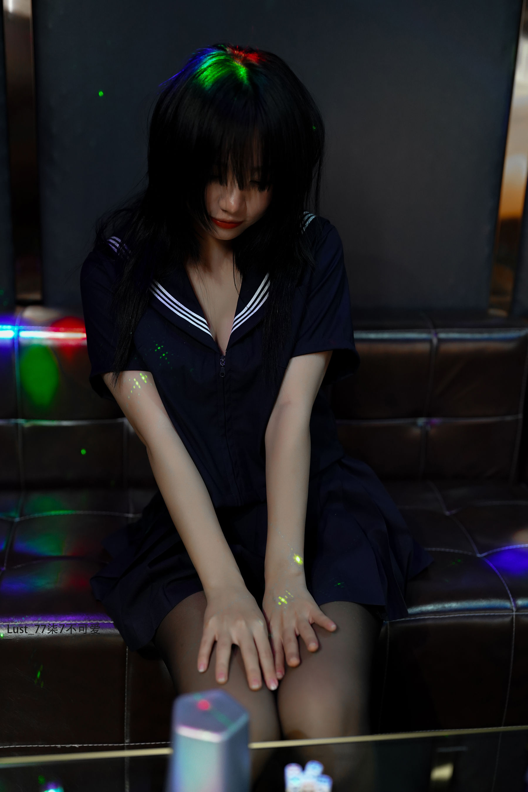 动漫博主柒柒要乖哦 - 反差JK少女