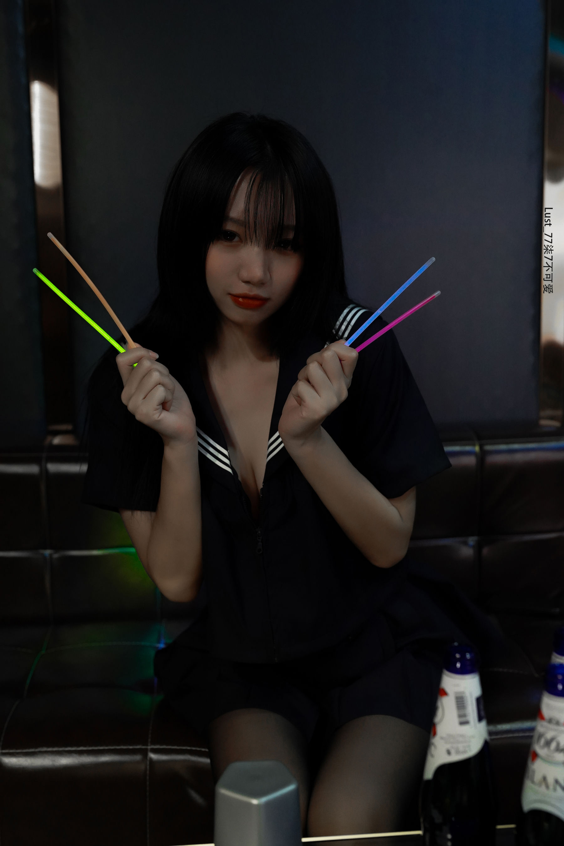 动漫博主柒柒要乖哦 - 反差JK少女