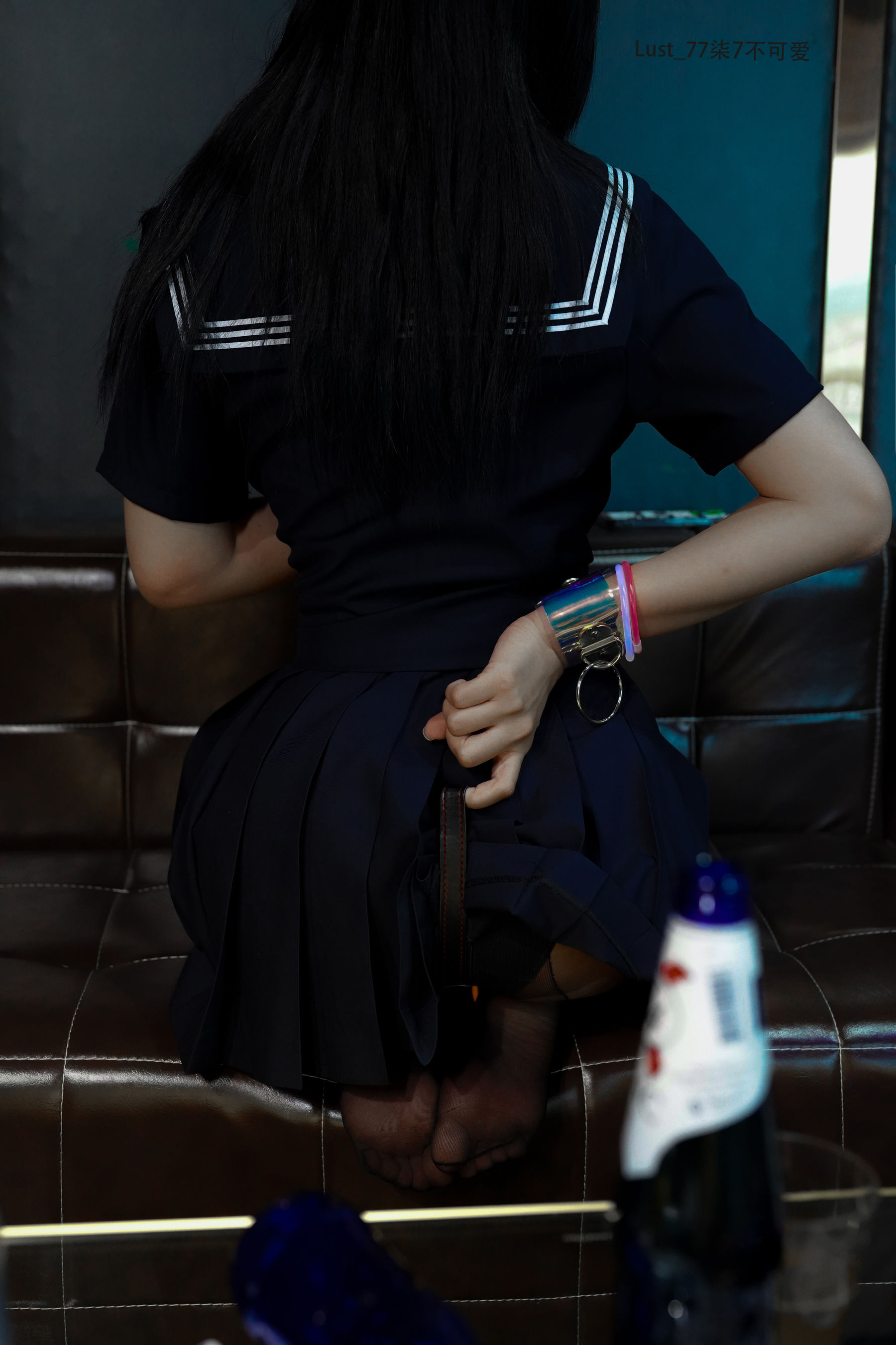 动漫博主柒柒要乖哦 - 反差JK少女