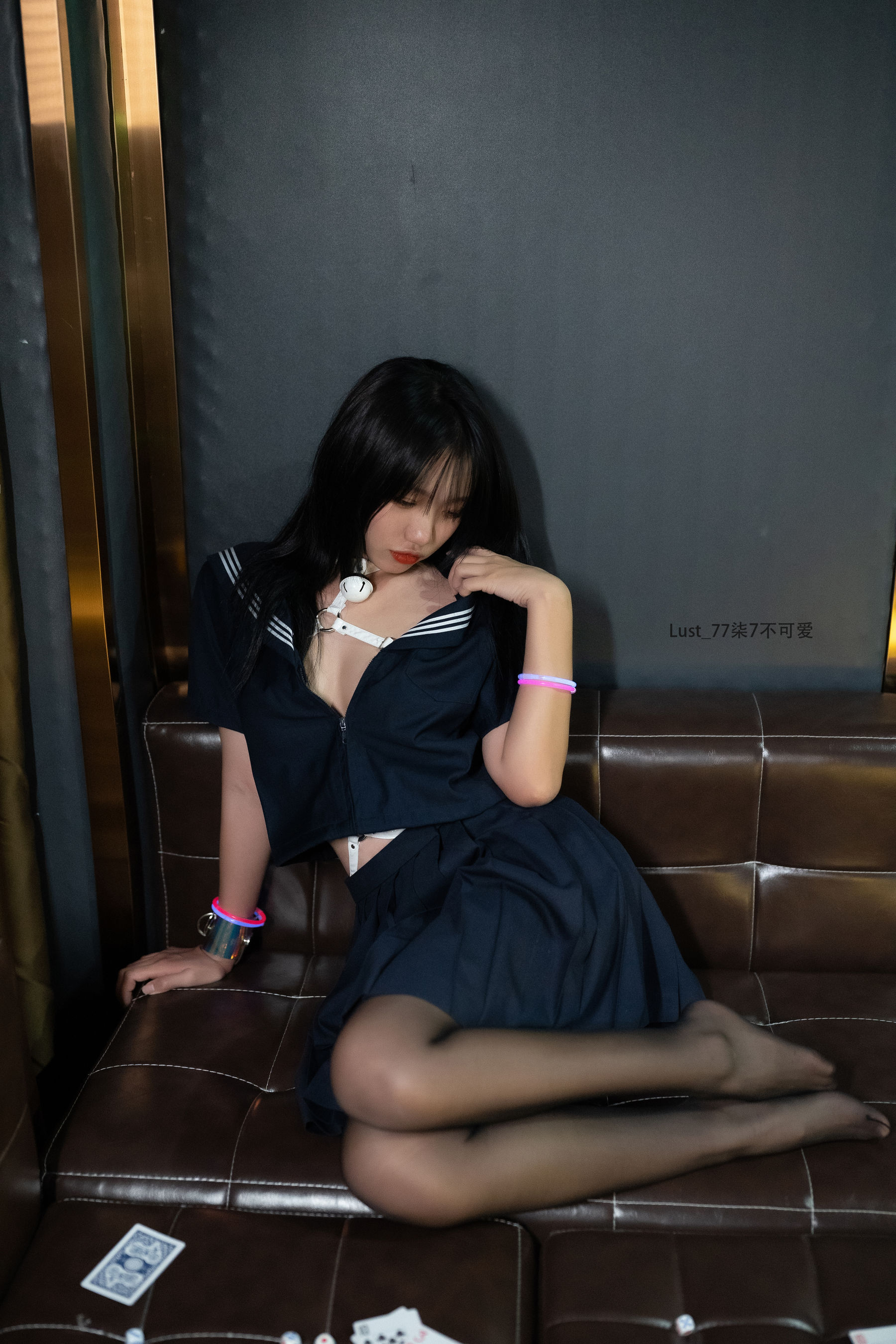 动漫博主柒柒要乖哦 - 反差JK少女