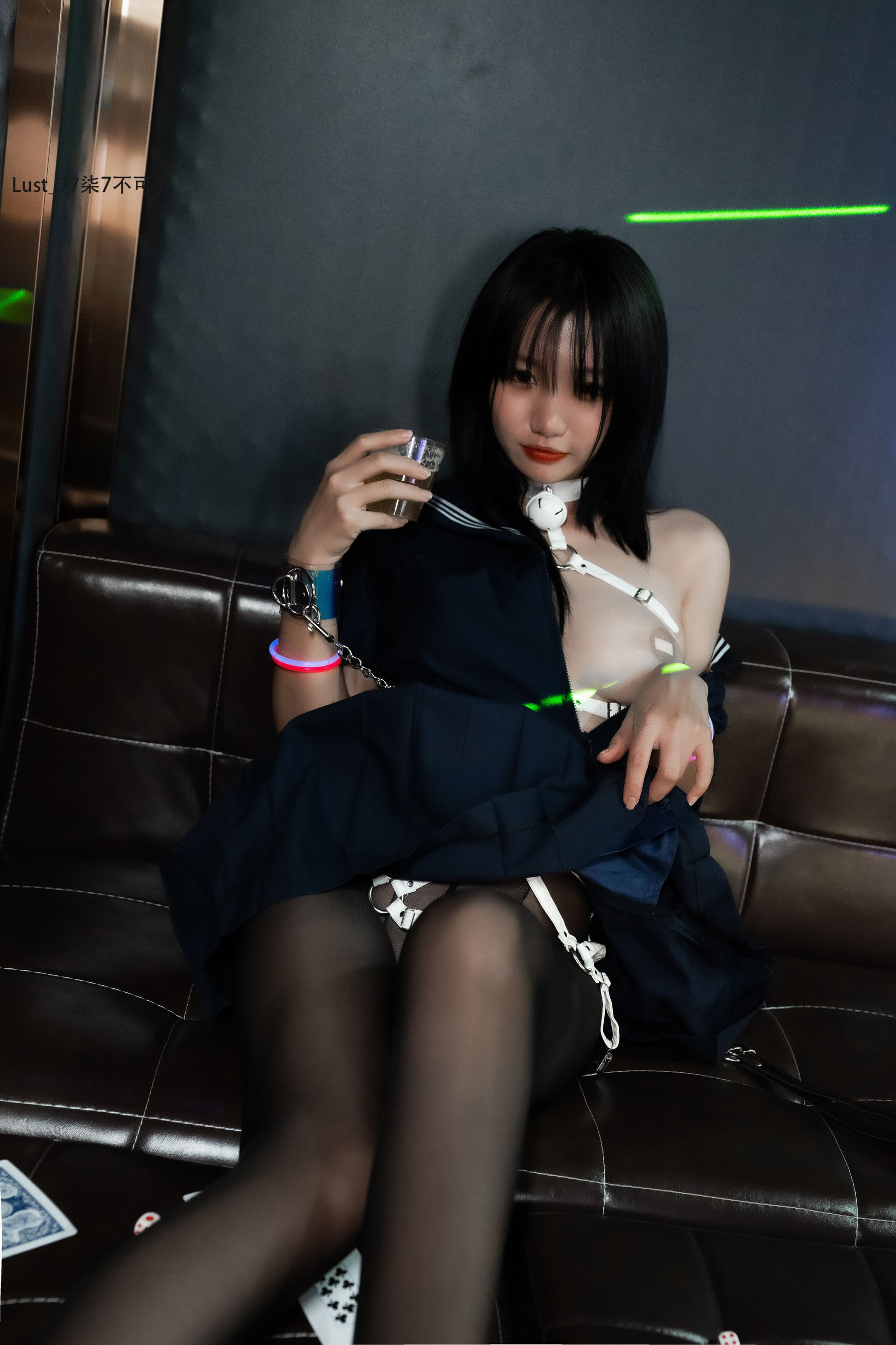 动漫博主柒柒要乖哦 - 反差JK少女