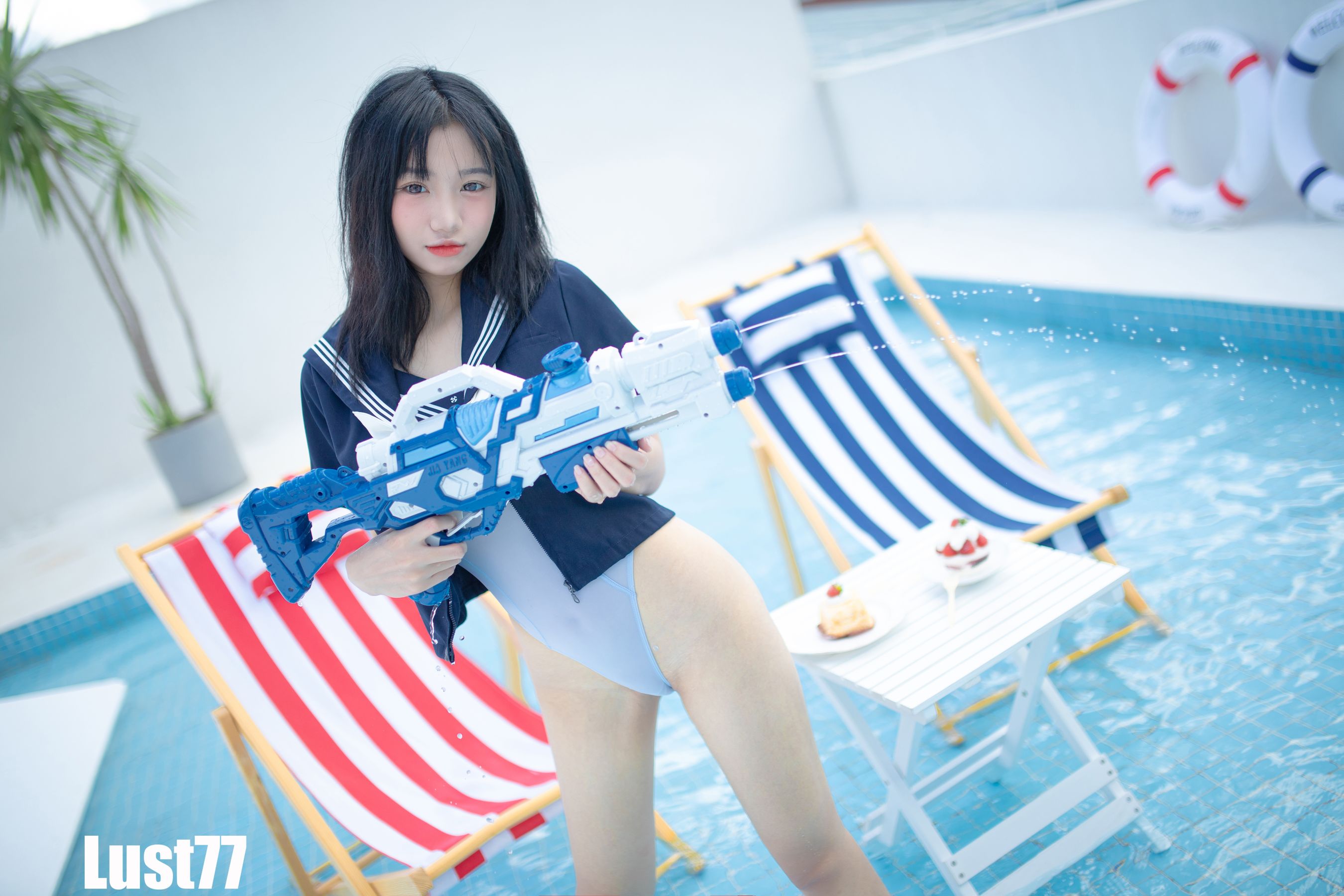 动漫博主柒柒要乖哦 - 清凉夏日
