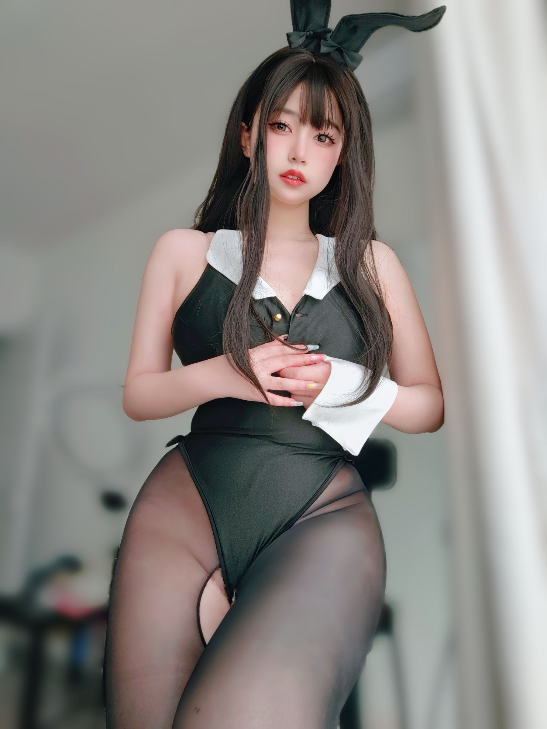 女主K - 黑丝兔女郎