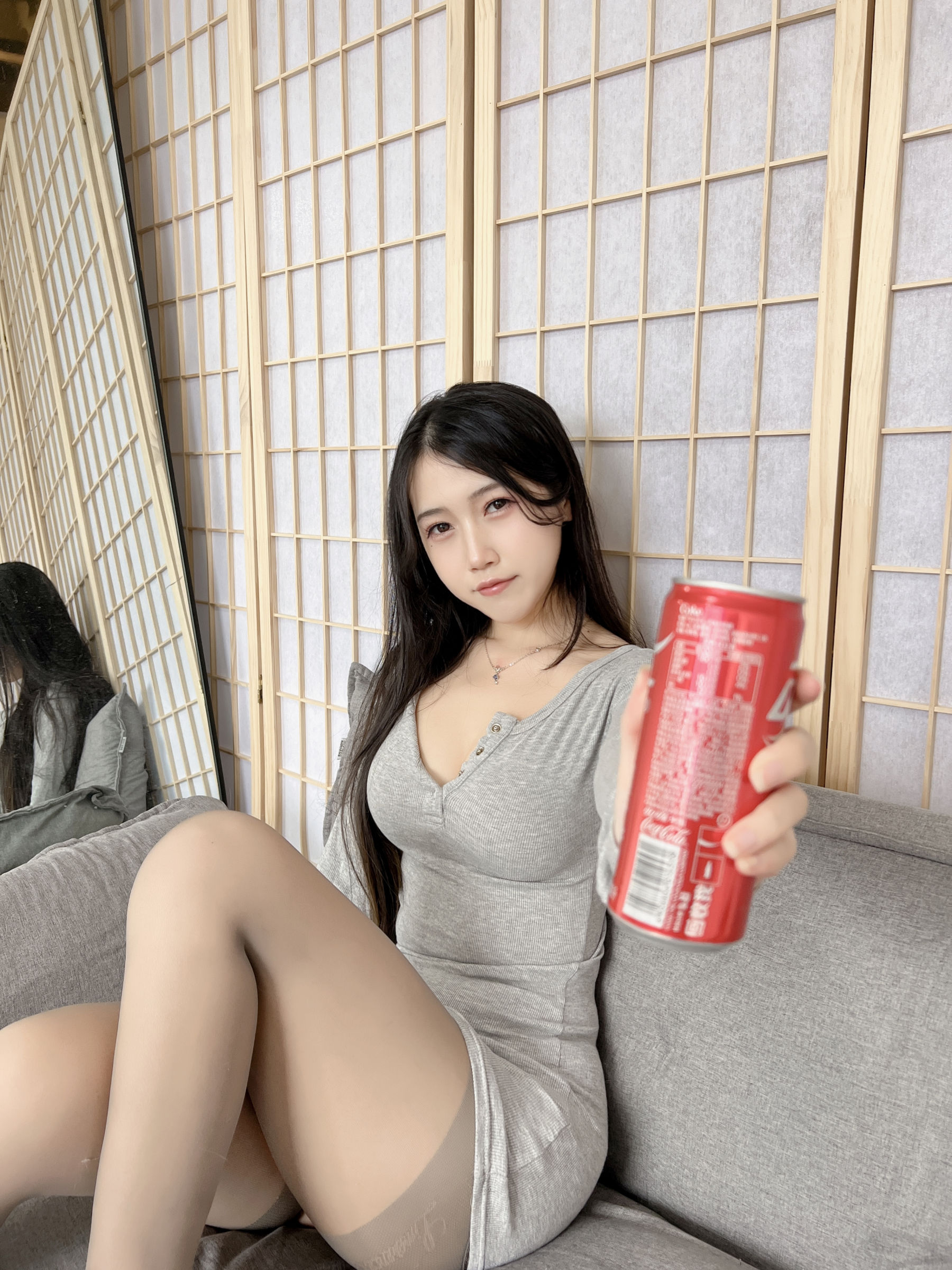 微博人气Coser不呆猫 - 居家猫猫女友