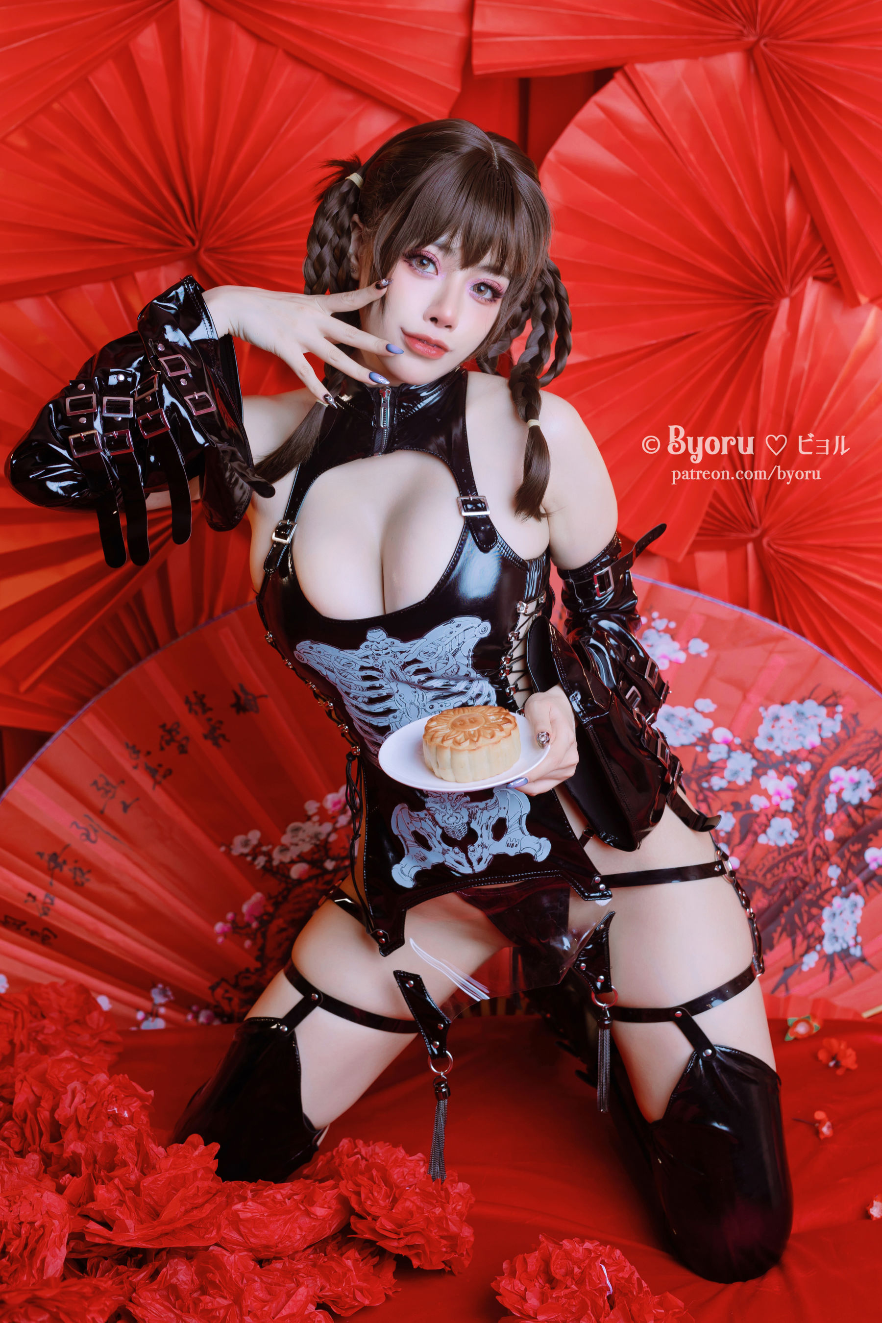 日本性感萝莉Byoru - Leifang Mooncake