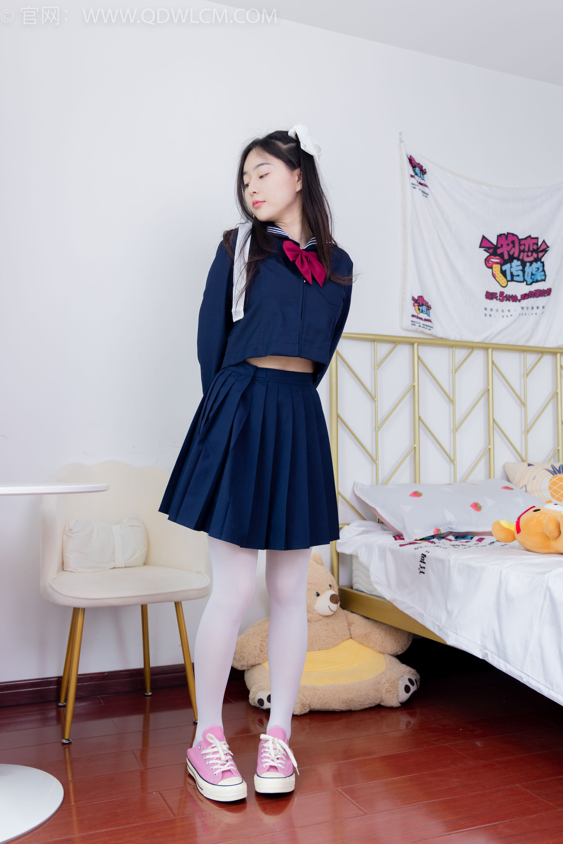 物恋传媒 No.1544 美兔-学院少女