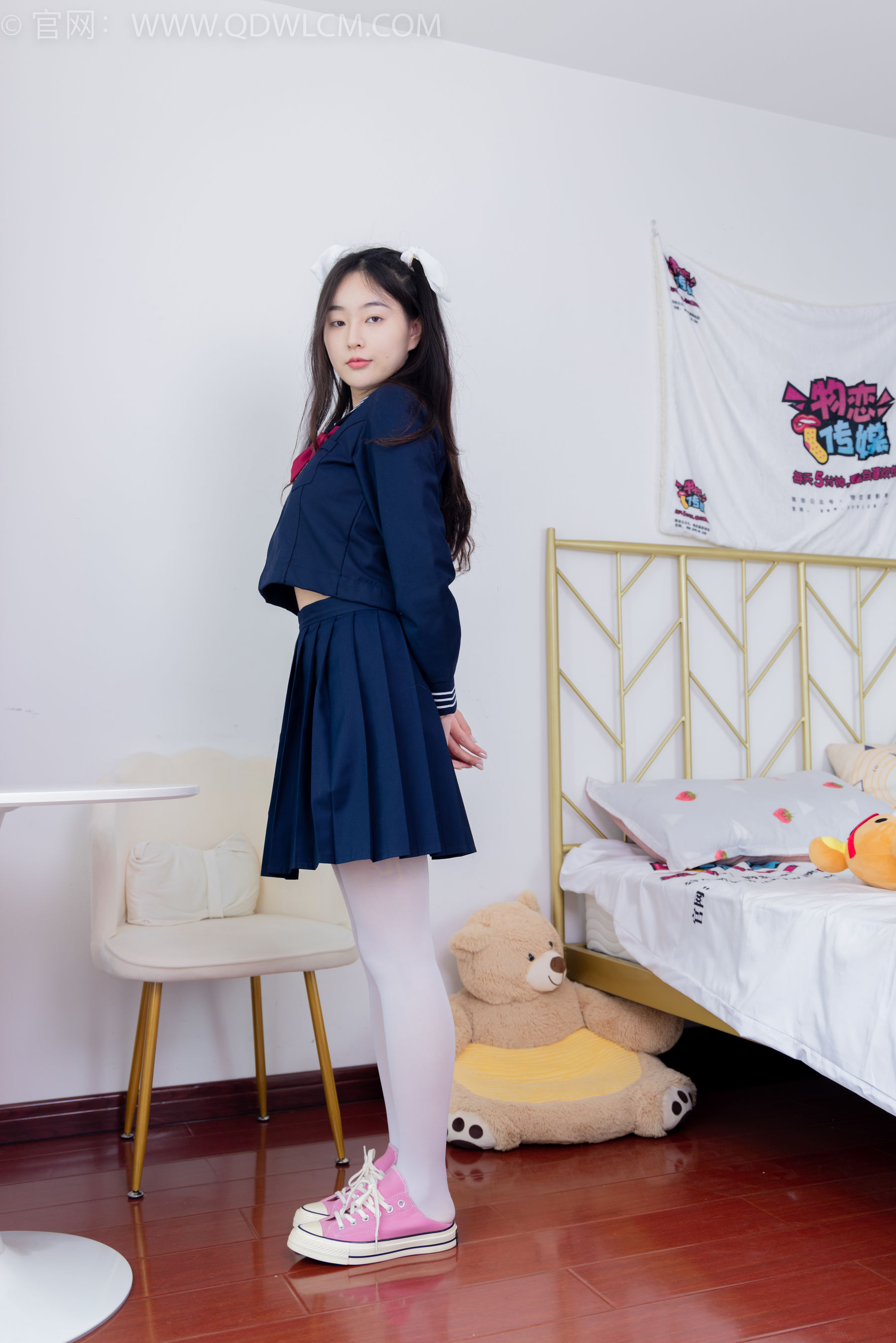 物恋传媒 No.1544 美兔-学院少女