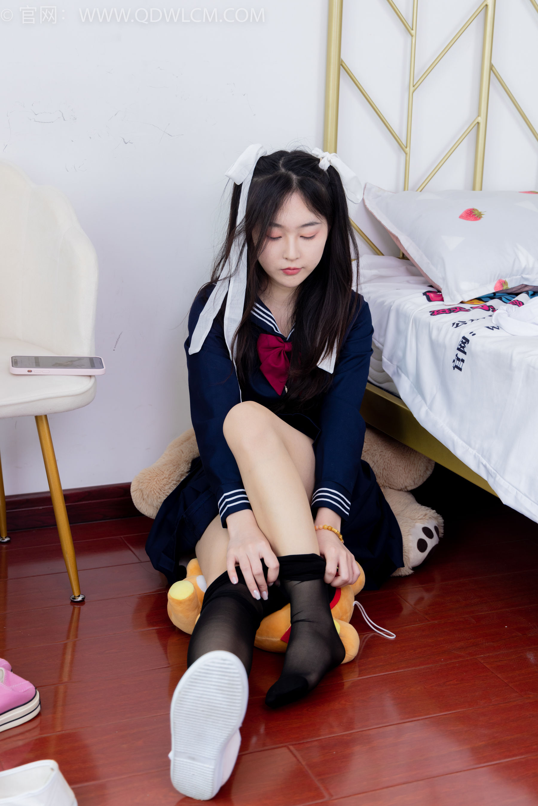 物恋传媒 No.1544 美兔-学院少女
