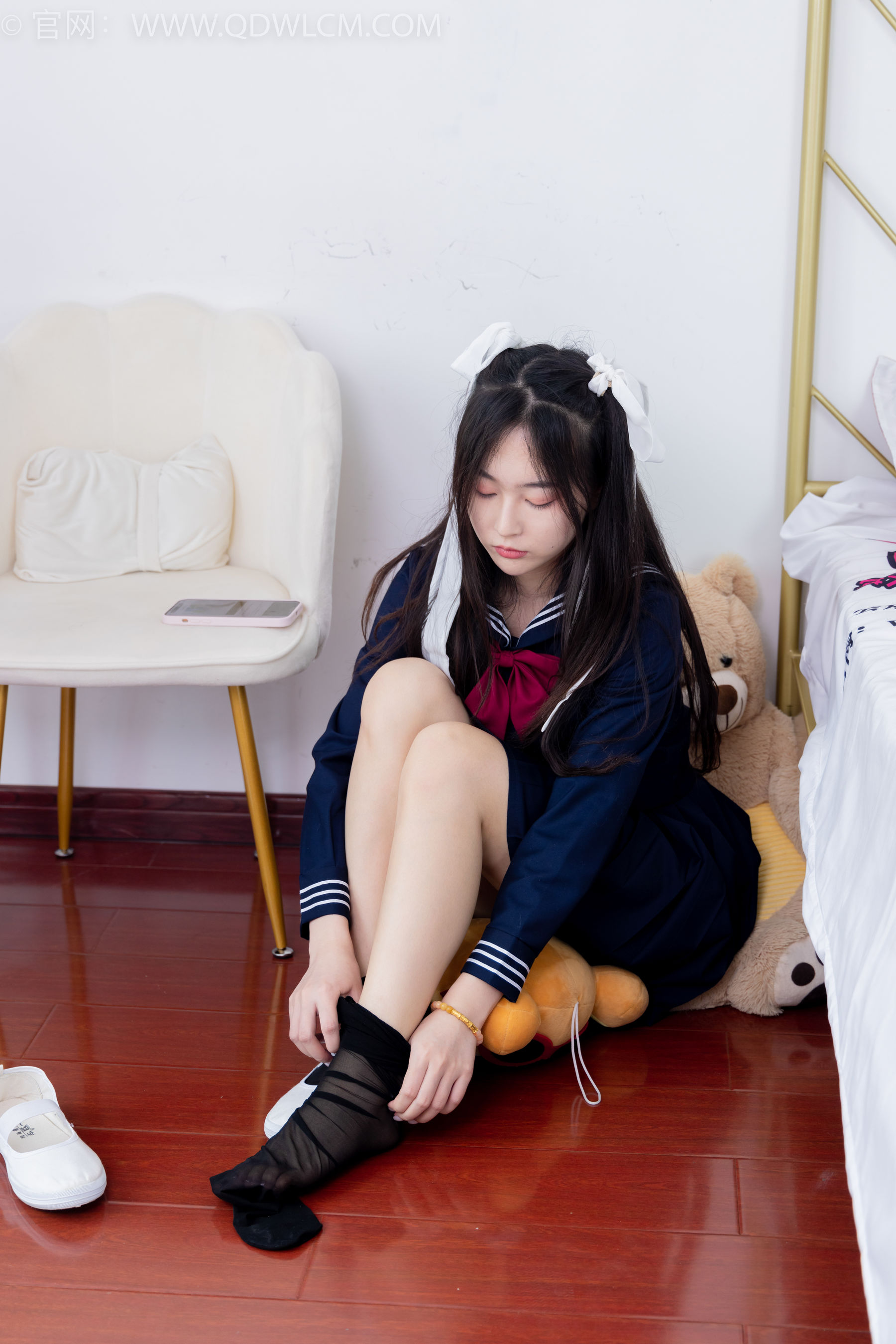 物恋传媒 No.1544 美兔-学院少女
