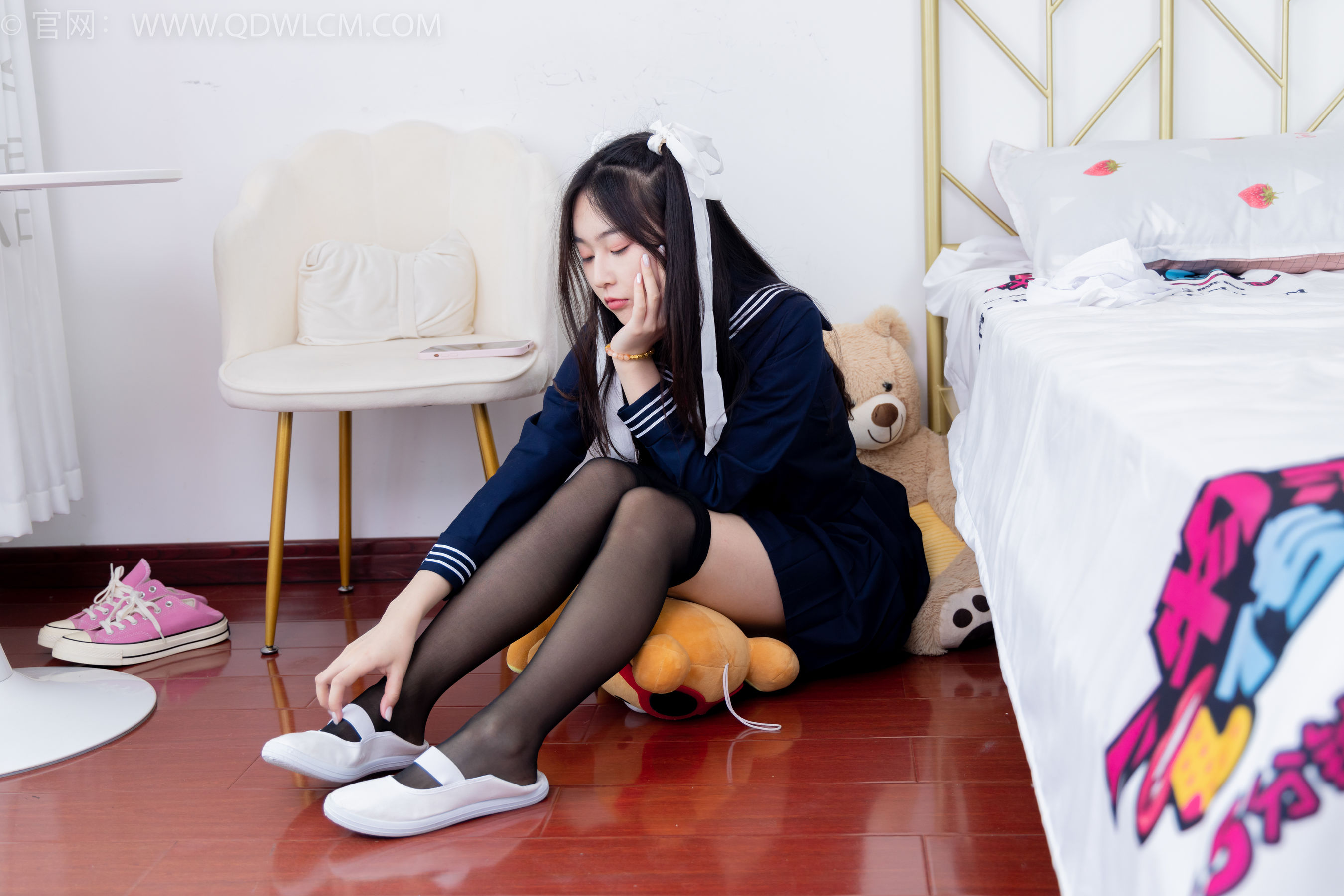 物恋传媒 No.1544 美兔-学院少女