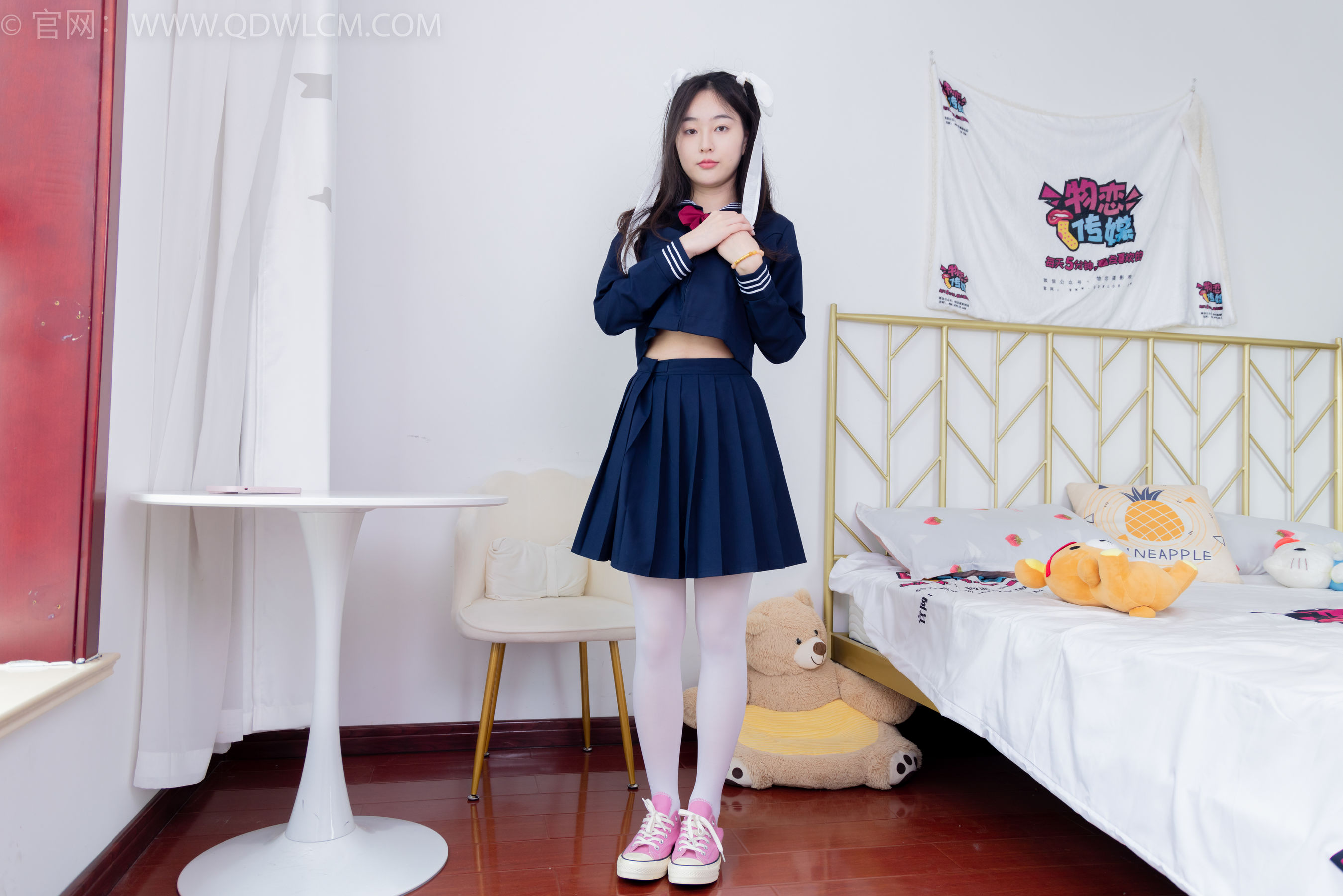 物恋传媒 No.1544 美兔-学院少女