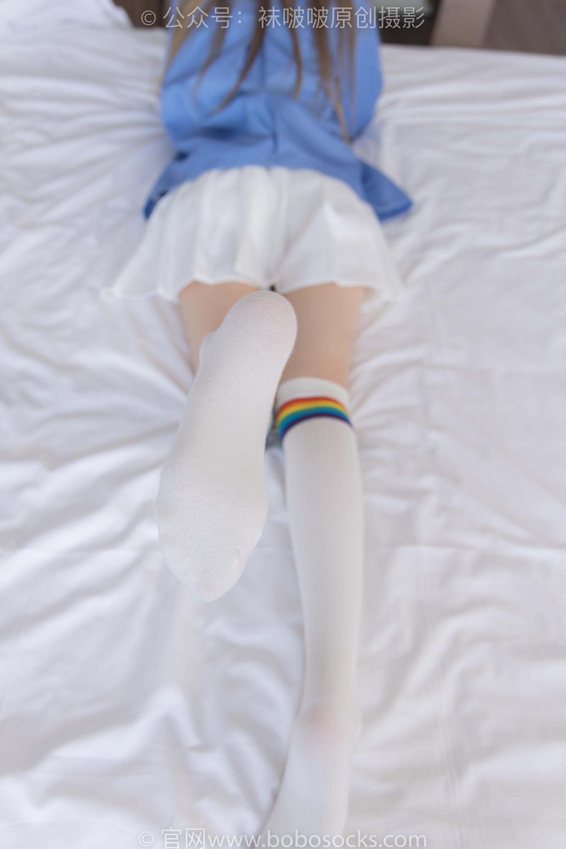 BoBoSocks袜啵啵 No.229 稚予-板鞋、皮鞋、两双大腿袜
