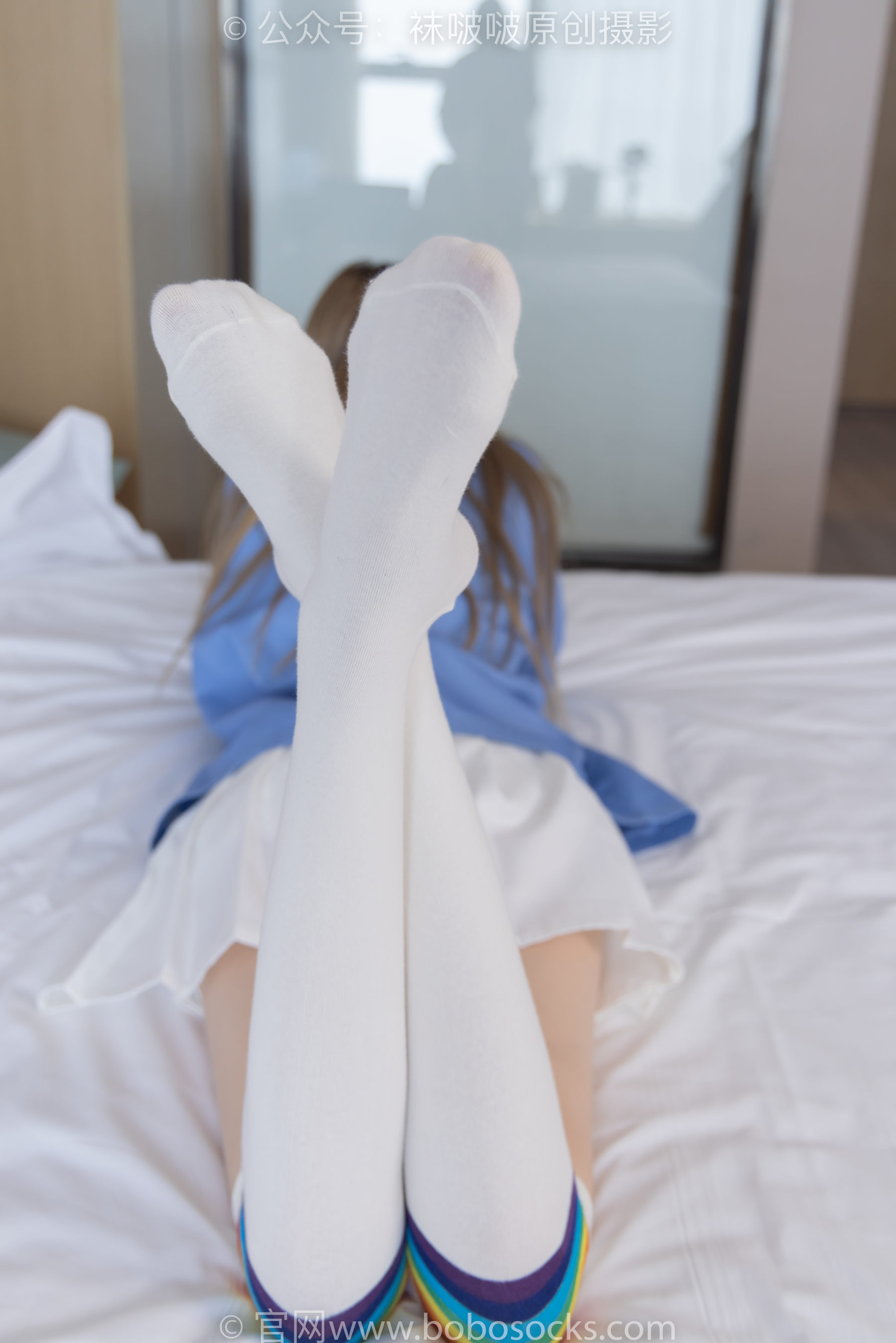 BoBoSocks袜啵啵 No.229 稚予-板鞋、皮鞋、两双大腿袜
