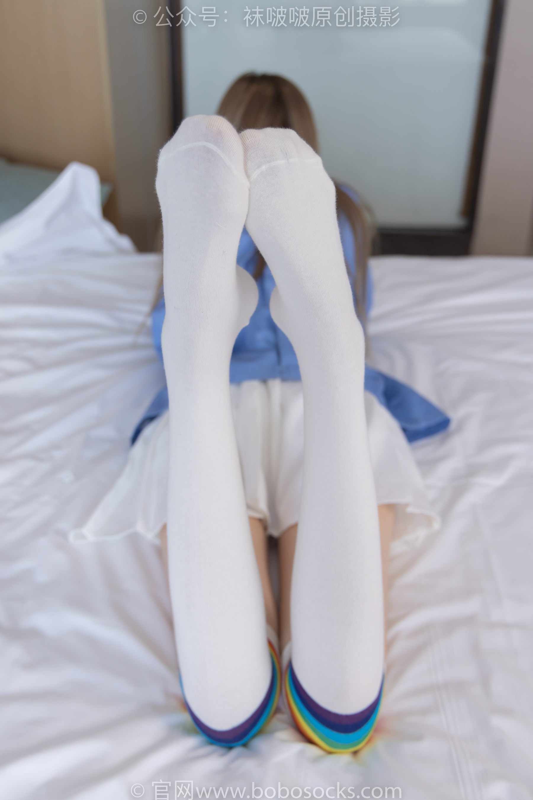 BoBoSocks袜啵啵 No.229 稚予-板鞋、皮鞋、两双大腿袜