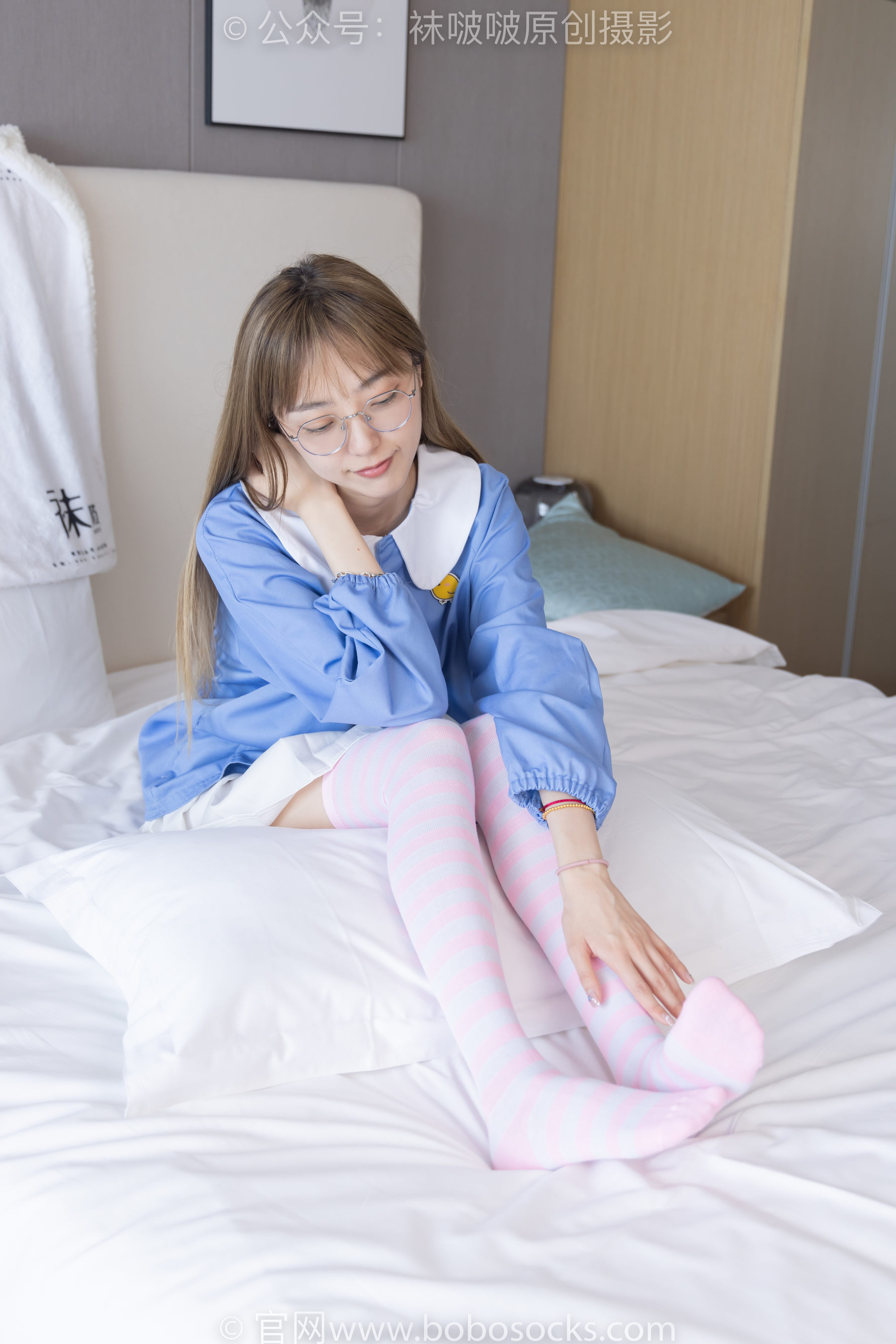 BoBoSocks袜啵啵 No.229 稚予-板鞋、皮鞋、两双大腿袜