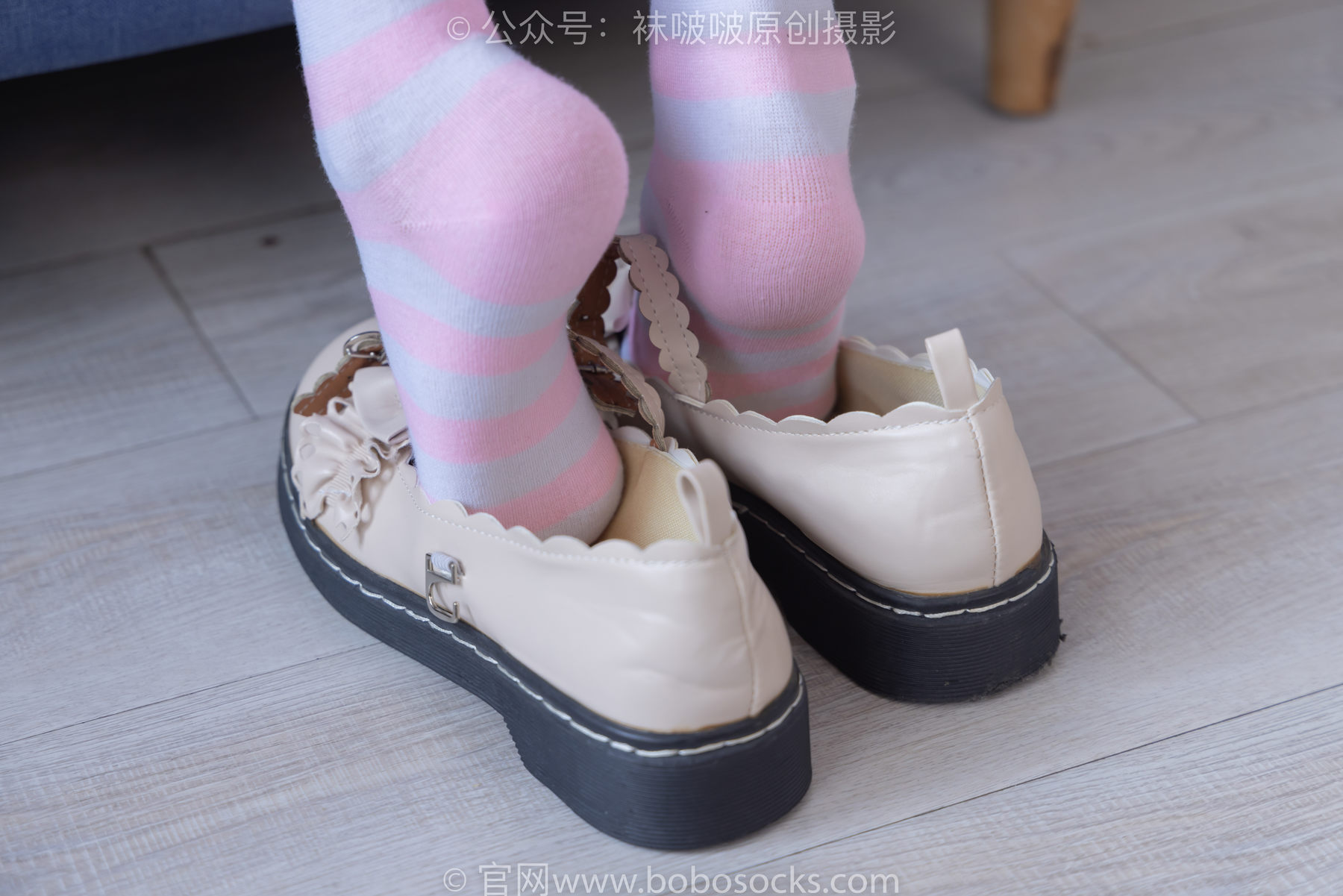 BoBoSocks袜啵啵 No.229 稚予-板鞋、皮鞋、两双大腿袜