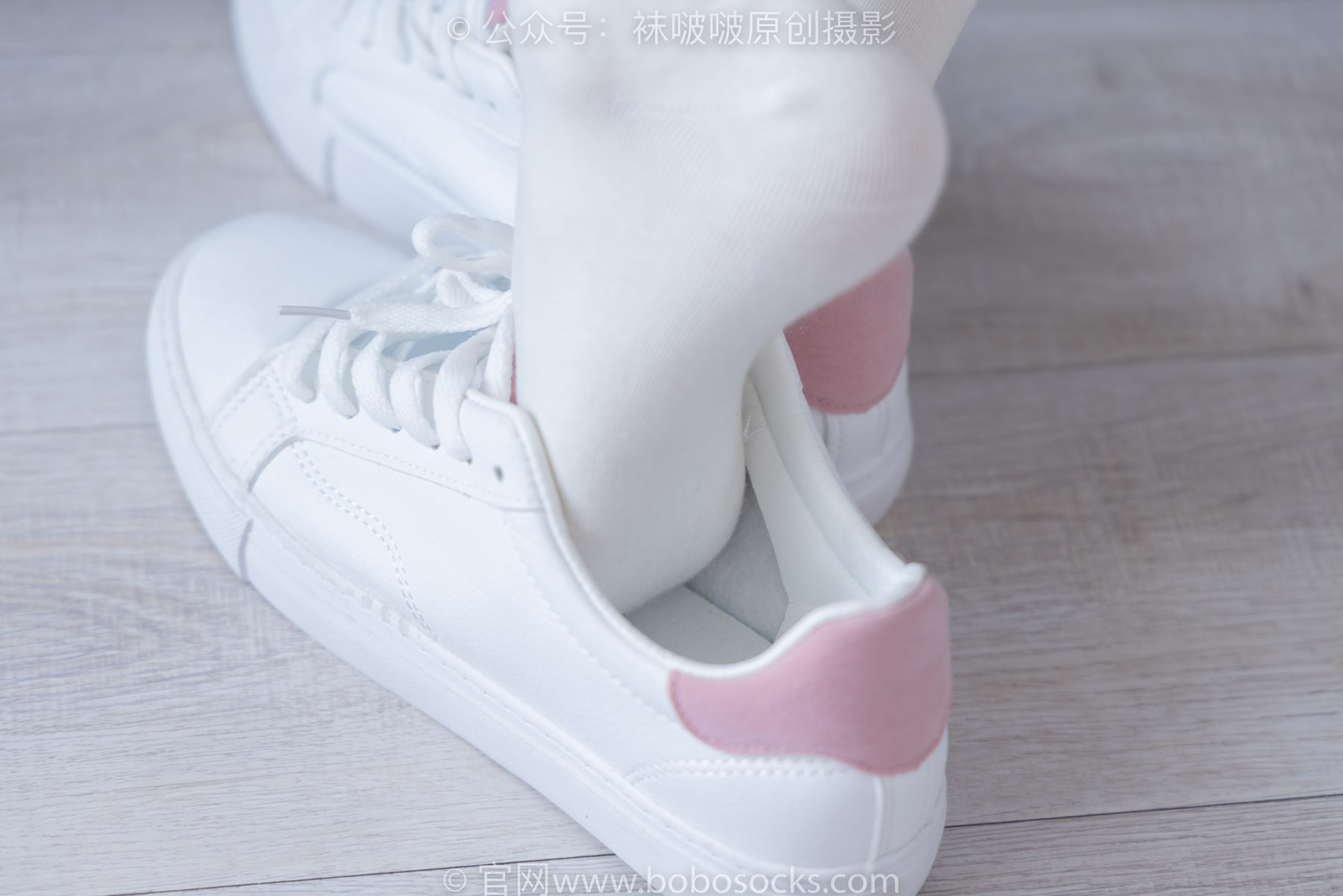 BoBoSocks袜啵啵 No.229 稚予-板鞋、皮鞋、两双大腿袜