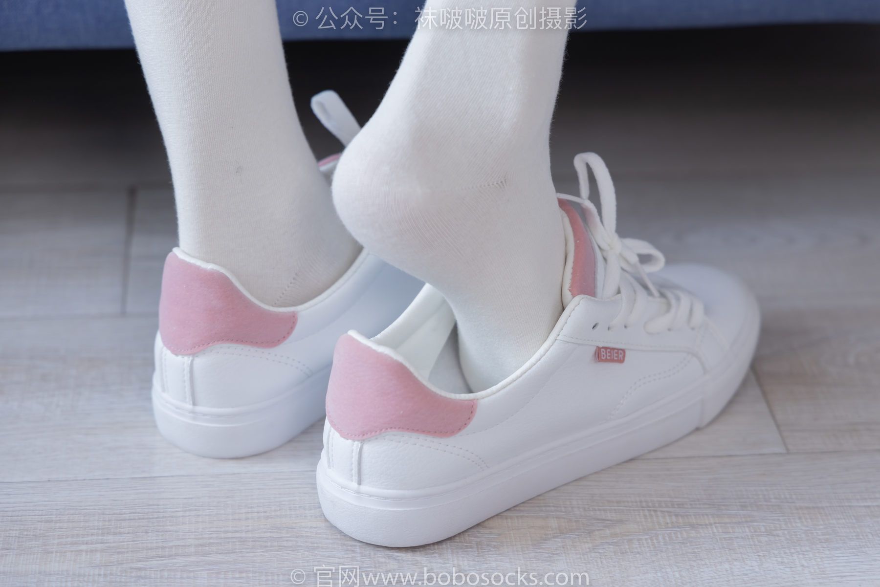 BoBoSocks袜啵啵 No.229 稚予-板鞋、皮鞋、两双大腿袜
