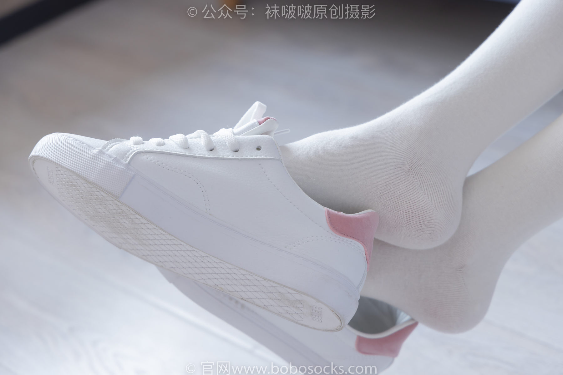 BoBoSocks袜啵啵 No.229 稚予-板鞋、皮鞋、两双大腿袜