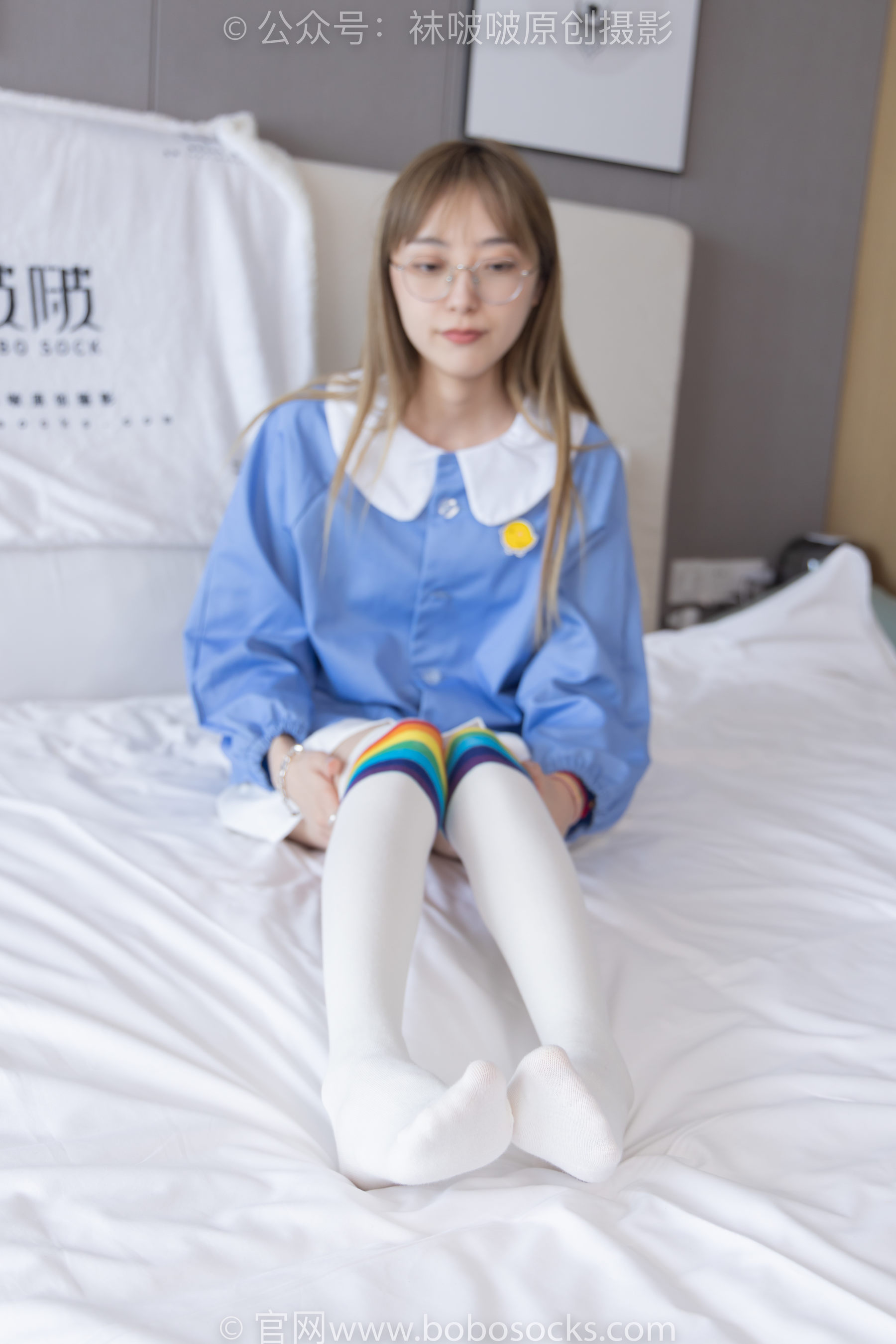 BoBoSocks袜啵啵 No.229 稚予-板鞋、皮鞋、两双大腿袜