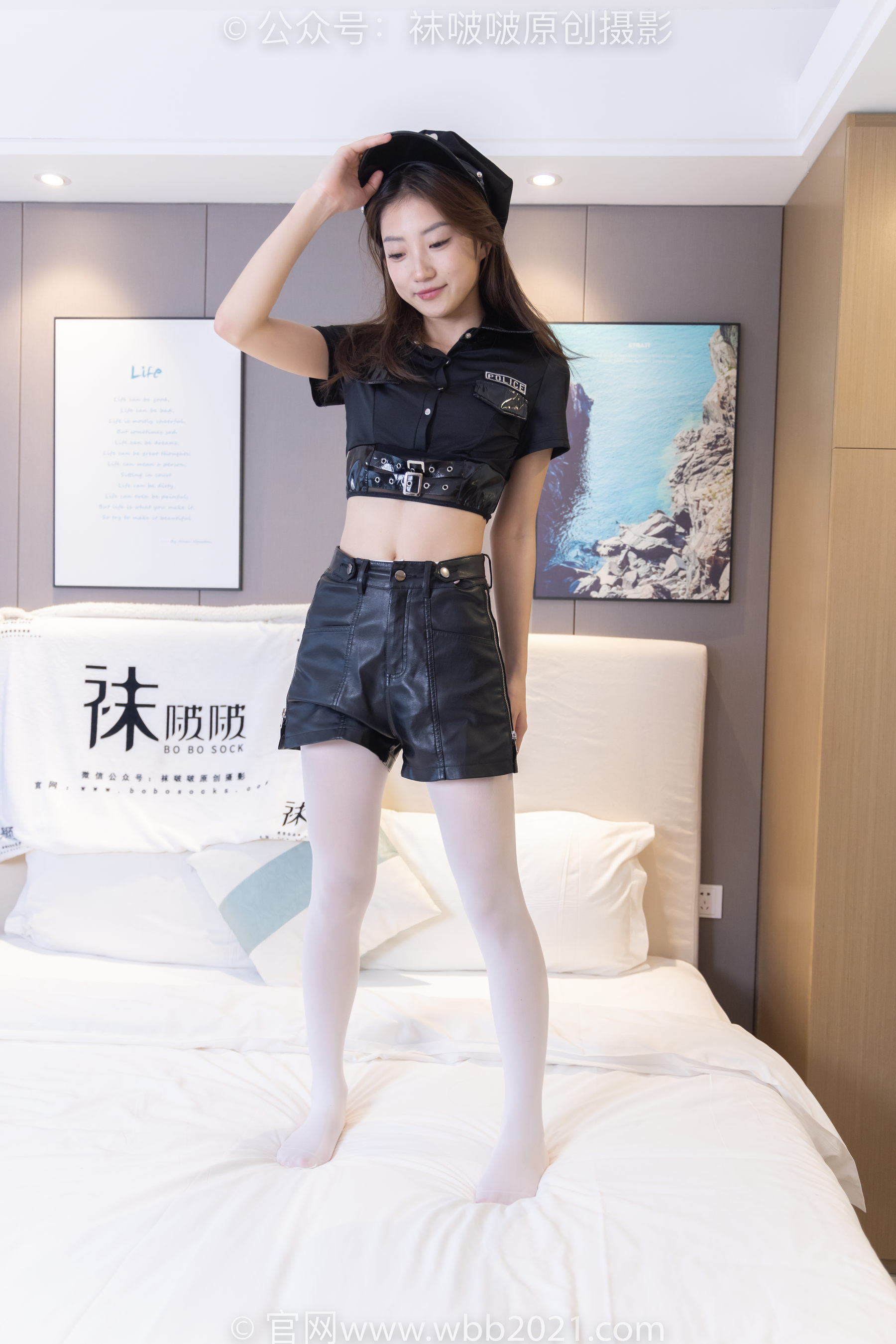 BoBoSocks袜啵啵 No.232 小沫-骑士靴、厚白丝、小女警