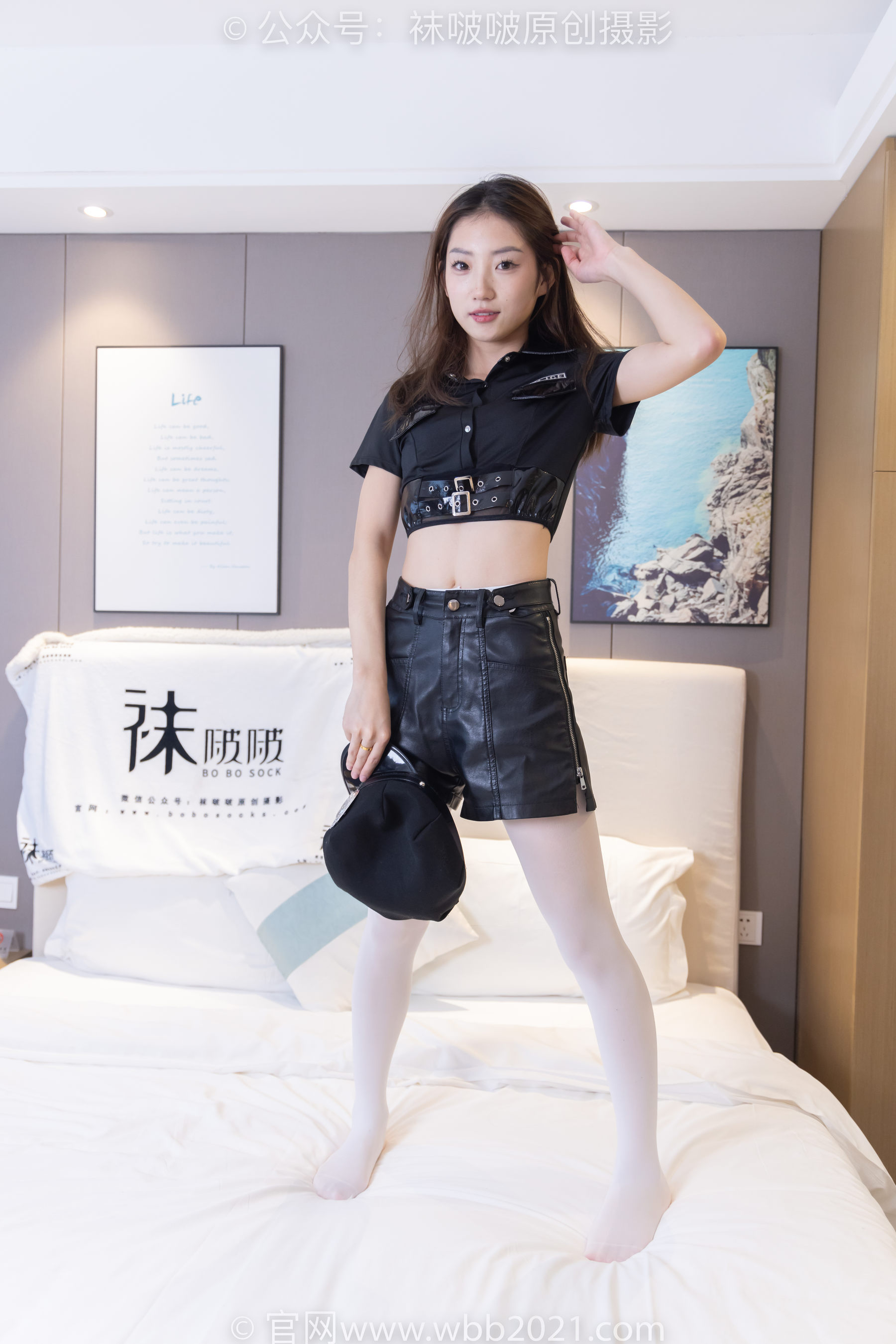 BoBoSocks袜啵啵 No.232 小沫-骑士靴、厚白丝、小女警