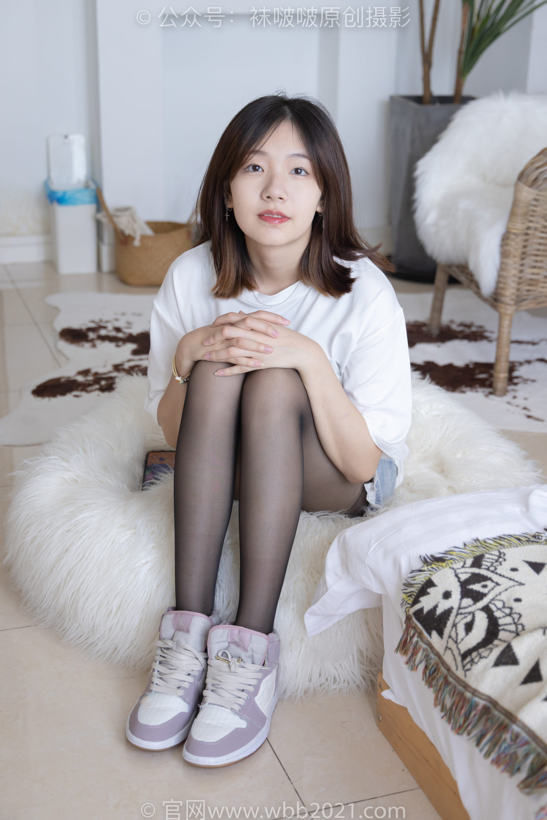BoBoSocks袜啵啵 No.233 小甜豆-板鞋、黑丝