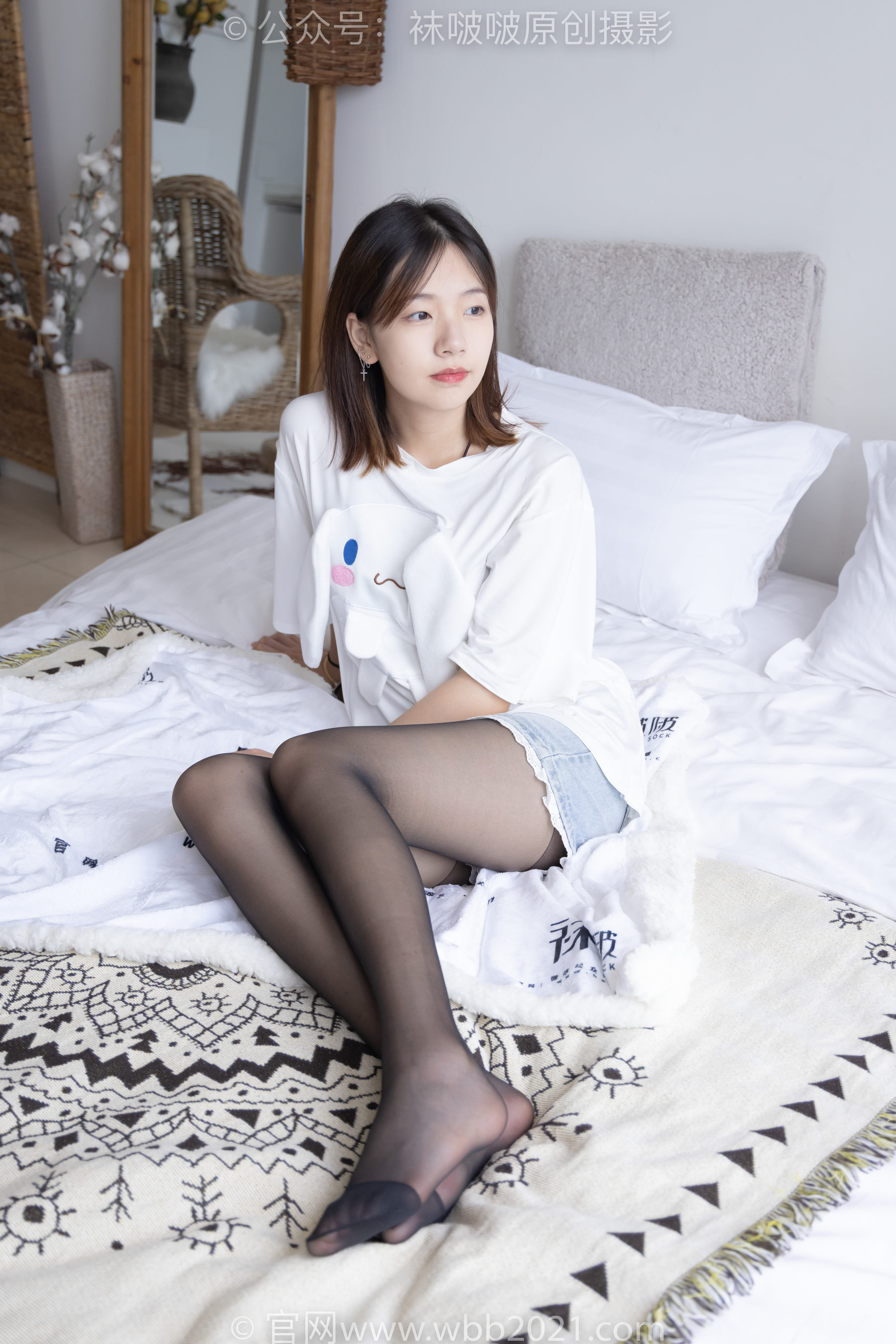 BoBoSocks袜啵啵 No.233 小甜豆-板鞋、黑丝