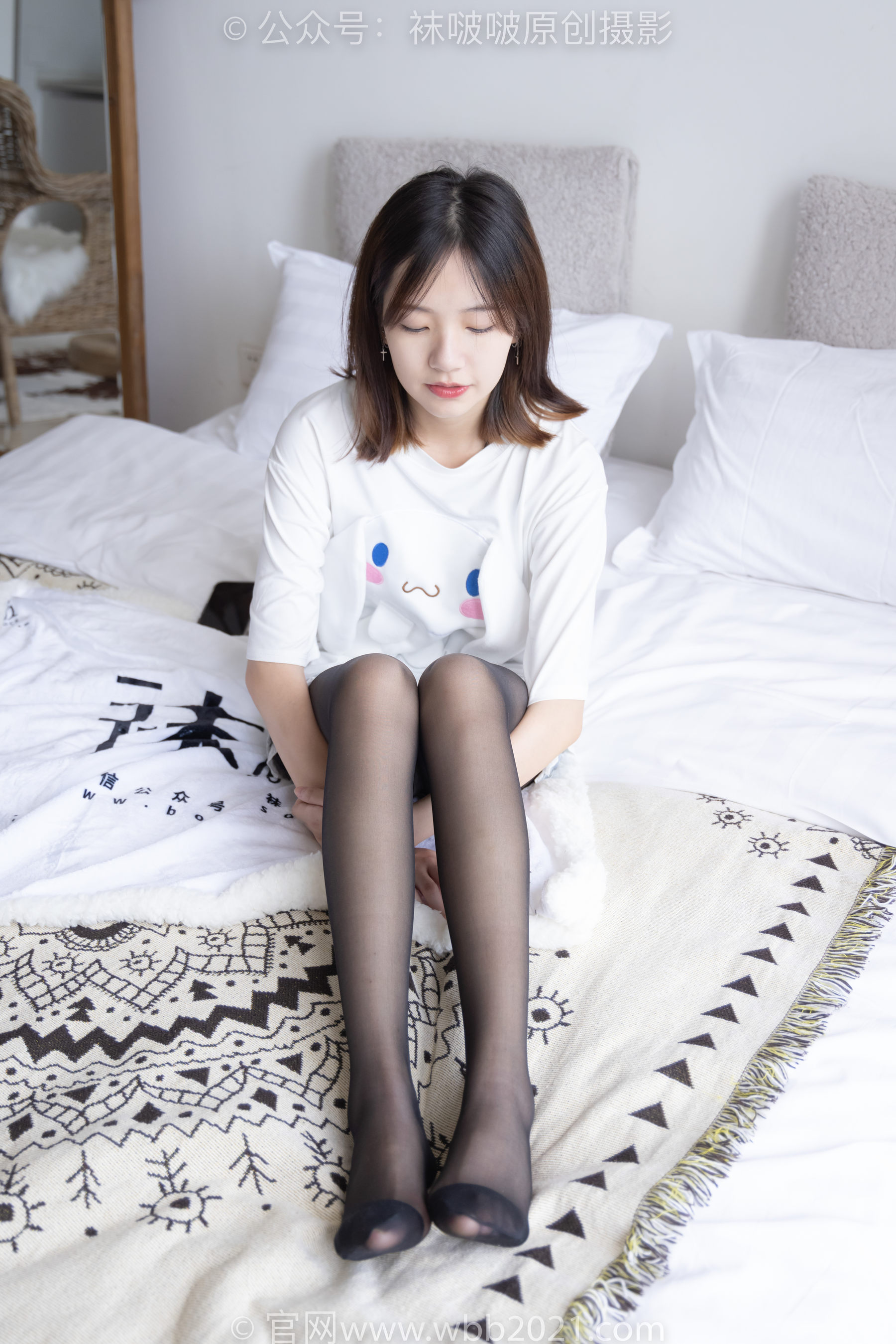 BoBoSocks袜啵啵 No.233 小甜豆-板鞋、黑丝